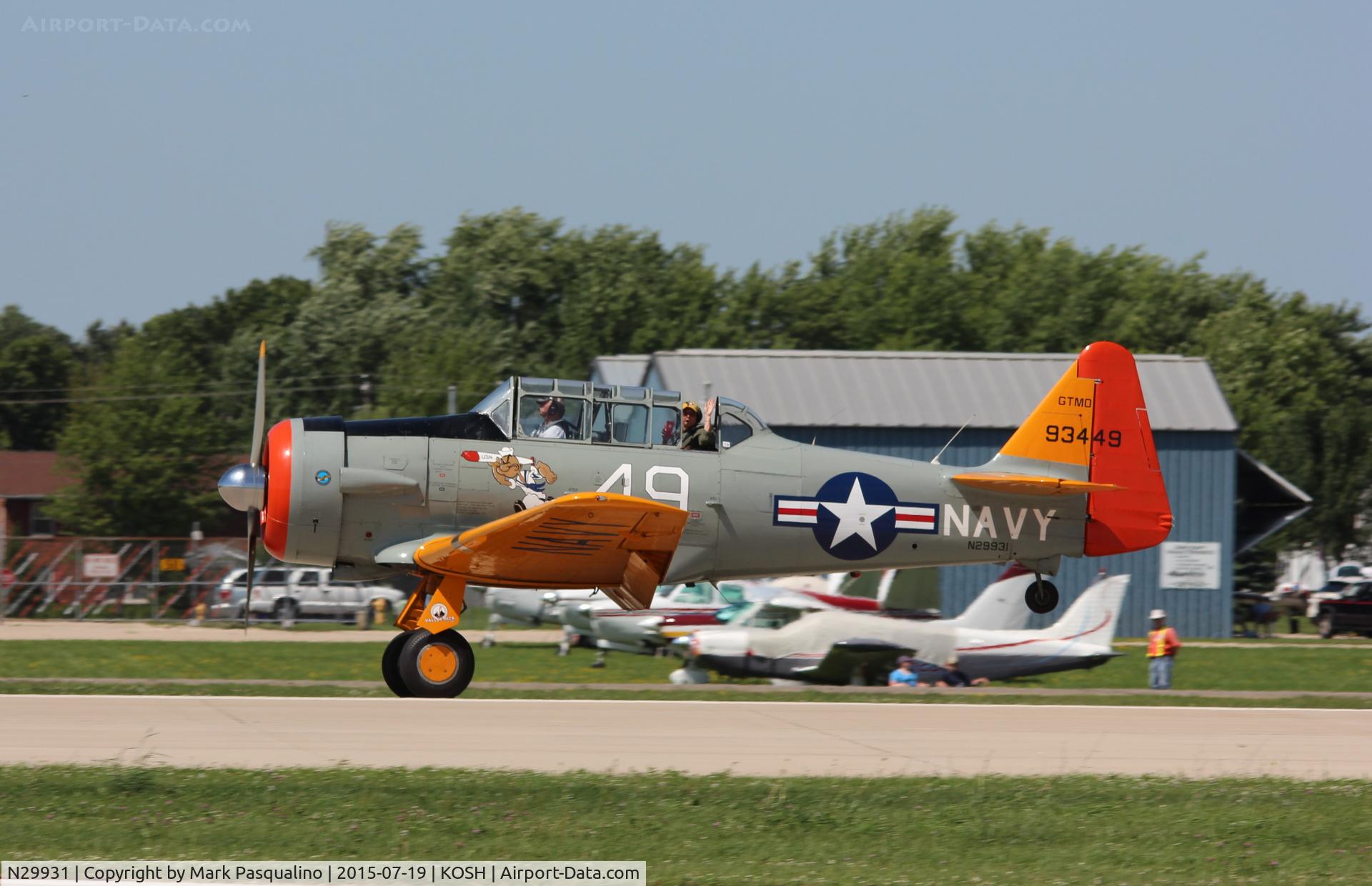 N29931, 1943 North American AT-6G Texan C/N 168-583 (49-3449), North American AT-6G