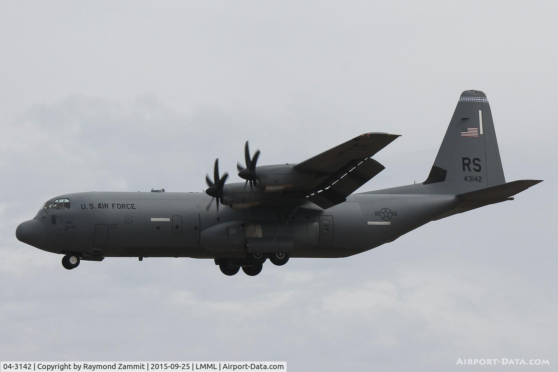 04-3142, 2004 Lockheed Martin C-130J-30 Super Hercules C/N 382-5558, Lockheed C-130J Hercules 04-3142 USAF