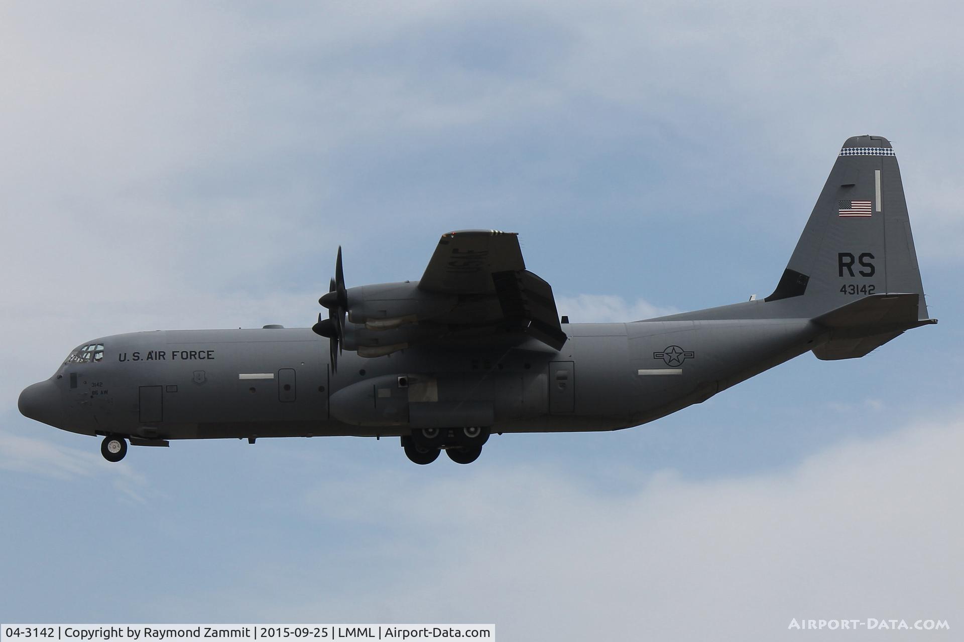 04-3142, 2004 Lockheed Martin C-130J-30 Super Hercules C/N 382-5558, Lockheed C-130J Hercules 04-3142 USAF
