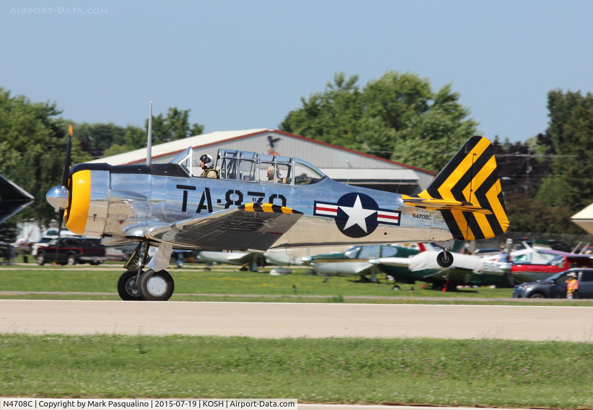 N4708C, 1941 North American AT-6F Texan C/N F48-1870, North American AT-6F