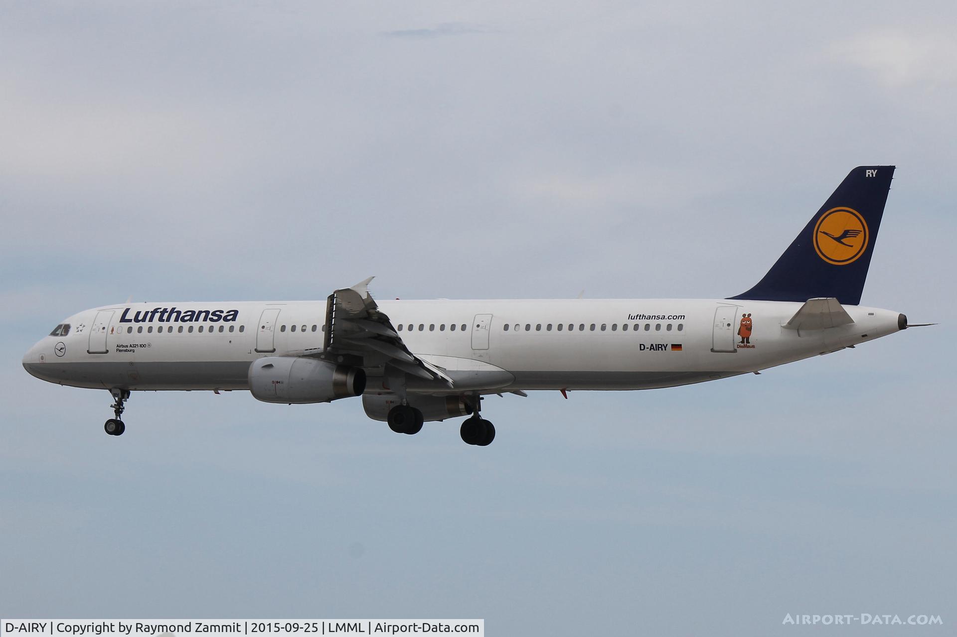 D-AIRY, 1998 Airbus A321-131 C/N 0901, A321 D-AIRY Lufthansa