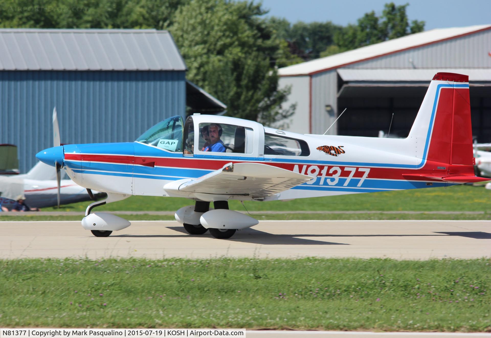 N81377, 1977 Grumman American AA-5B Tiger C/N AA5B0516, AA-5B