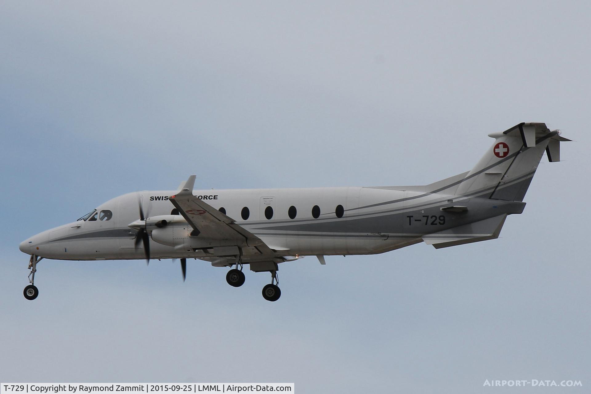 T-729, 1997 Beech 1900D C/N UE-288, Beech1900 T-729 Swiss Air Force