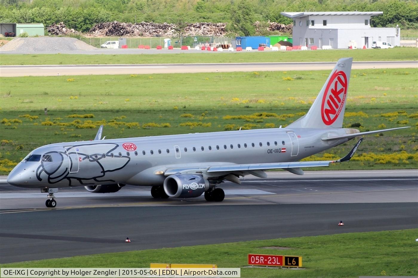 OE-IXG, 2011 Embraer 190LR (ERJ-190-100LR) C/N 19000435, Arrival fom VIE......