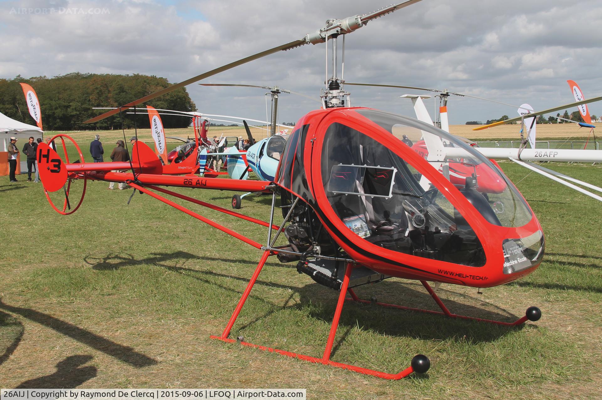 26AIJ, Dynali H3 EasyFlyer C/N not found 26AIJ, ULM salon Blois.