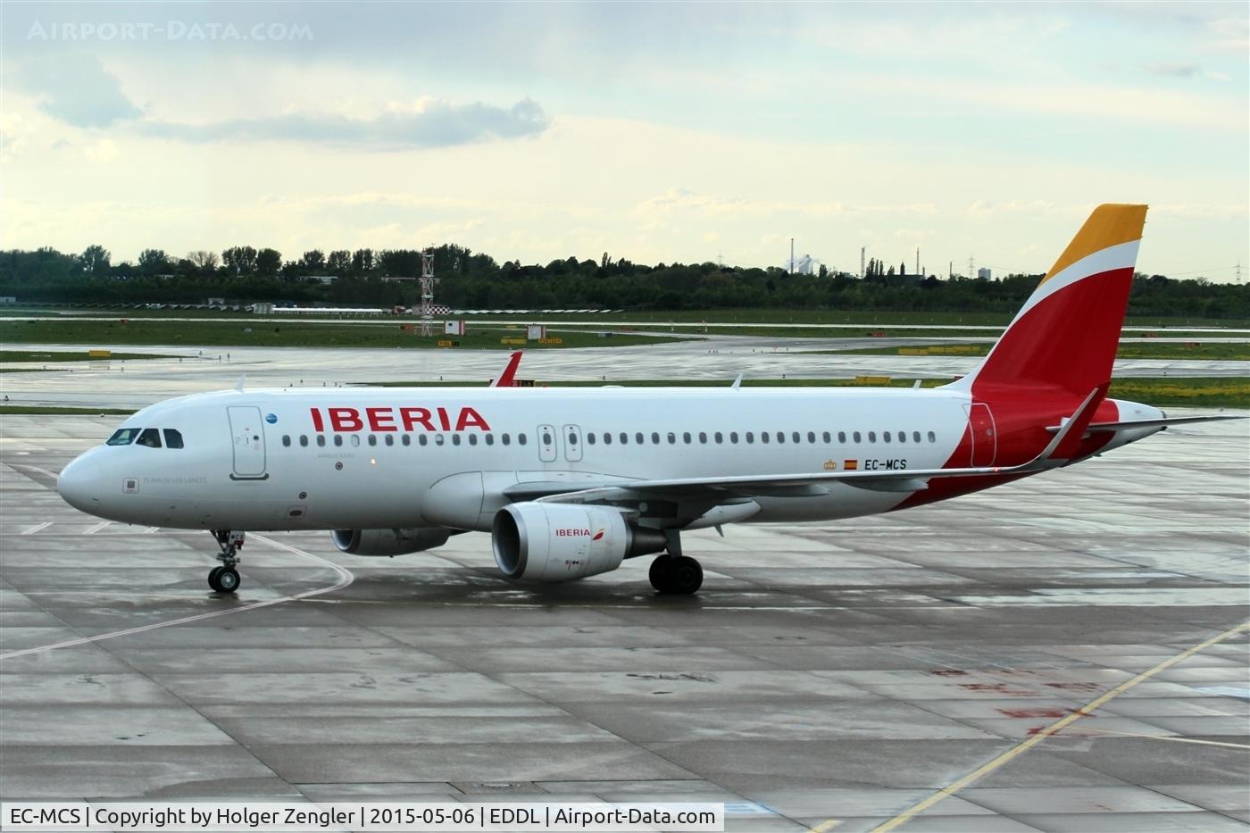 EC-MCS, 2014 Airbus A320-214 C/N 6244, Arrival from BCN.....