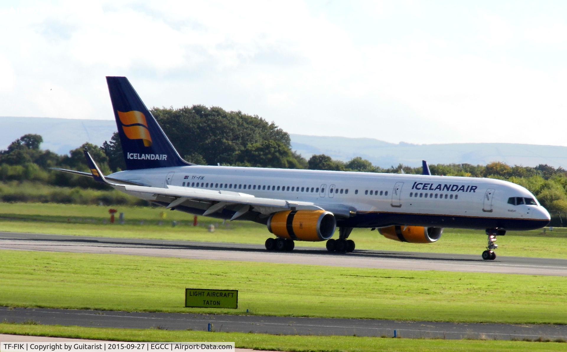 TF-FIK, 1999 Boeing 757-256 C/N 26254, At Manchester