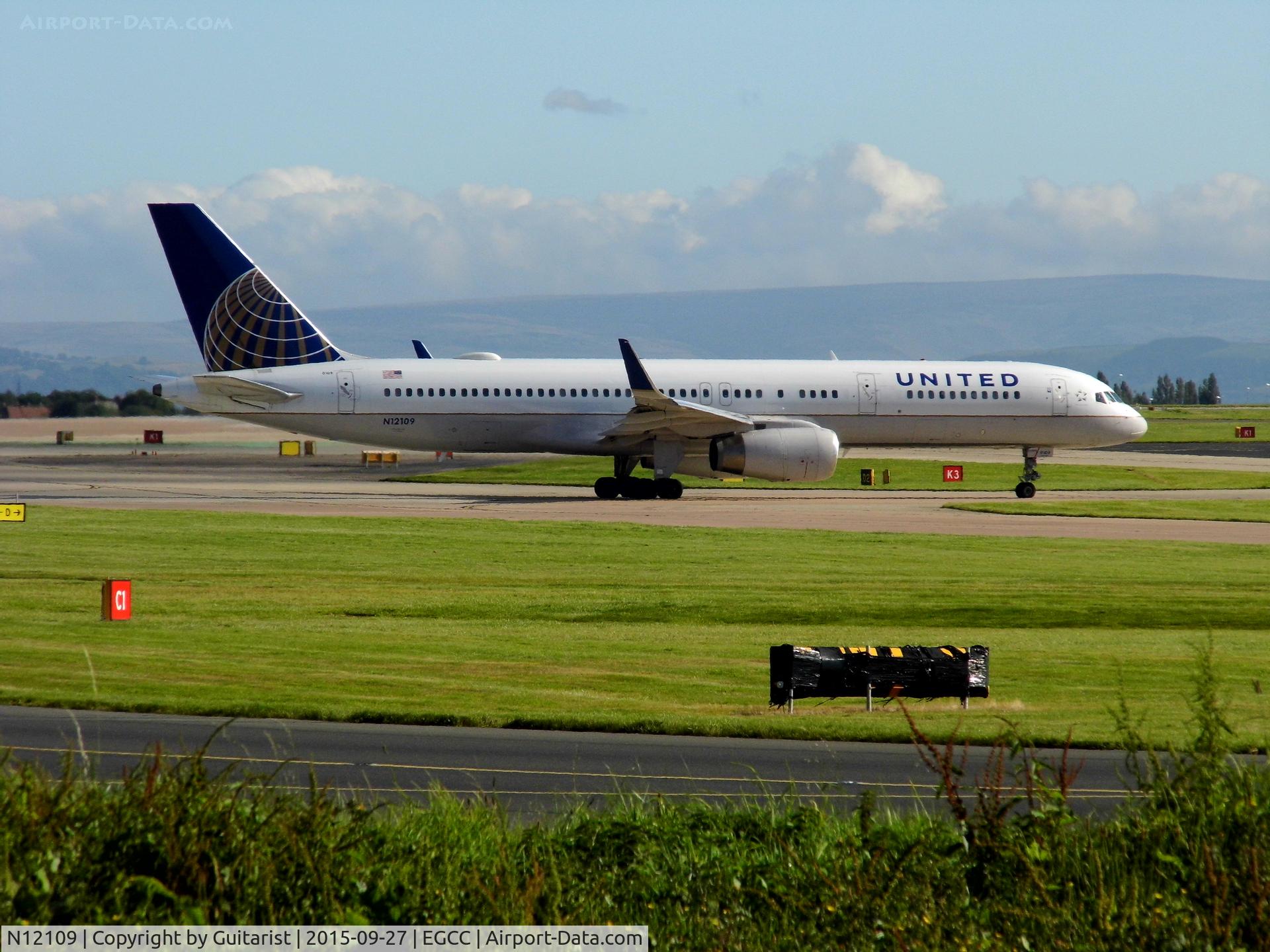 N12109, 1994 Boeing 757-224 C/N 27299, At Manchester
