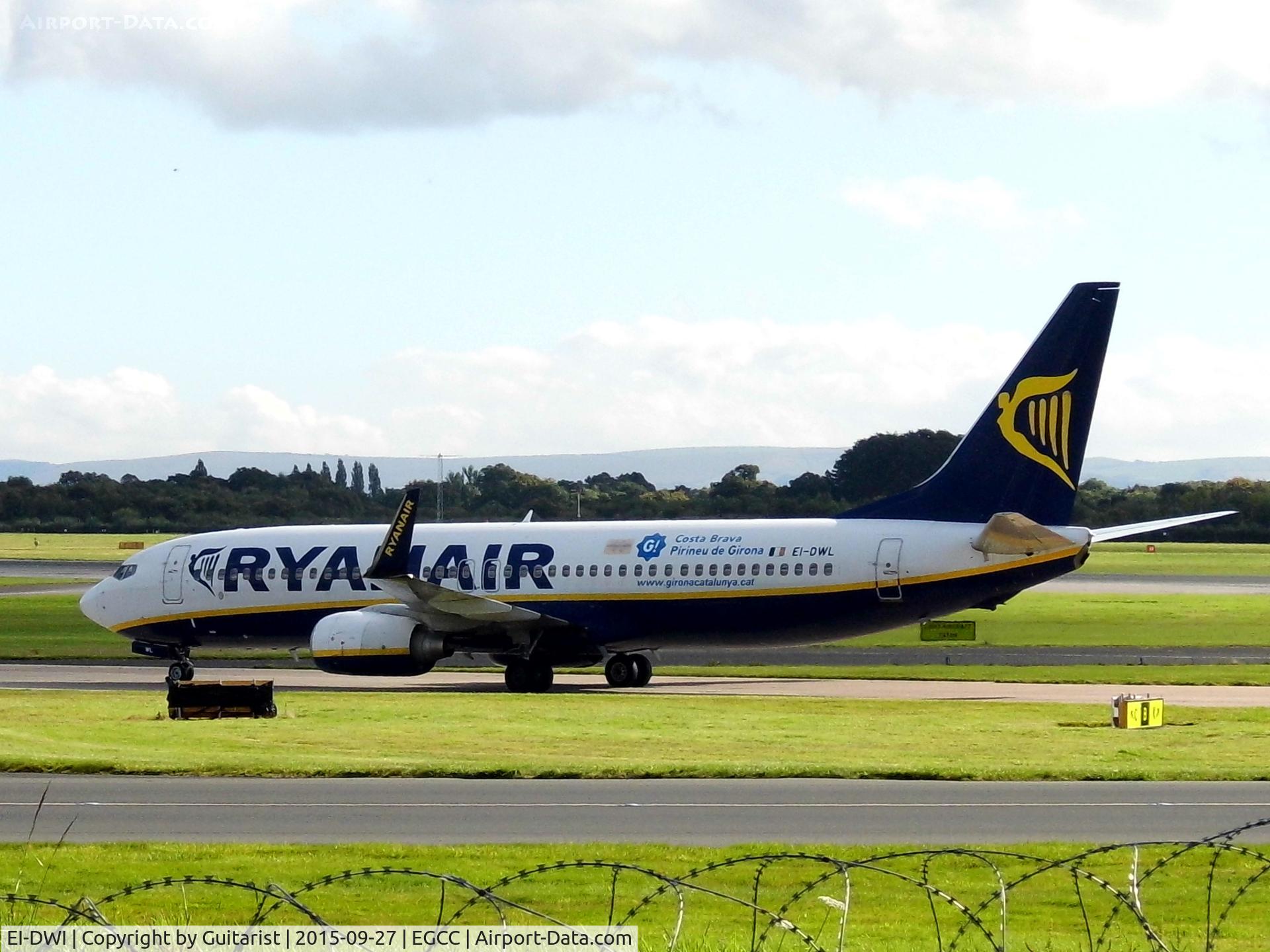 EI-DWI, 2007 Boeing 737-8AS C/N 33643, At Manchester