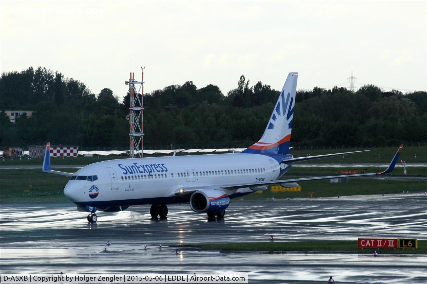 D-ASXB, 2002 Boeing 737-8Z9 C/N 30420, Sunshine is back from AYT......