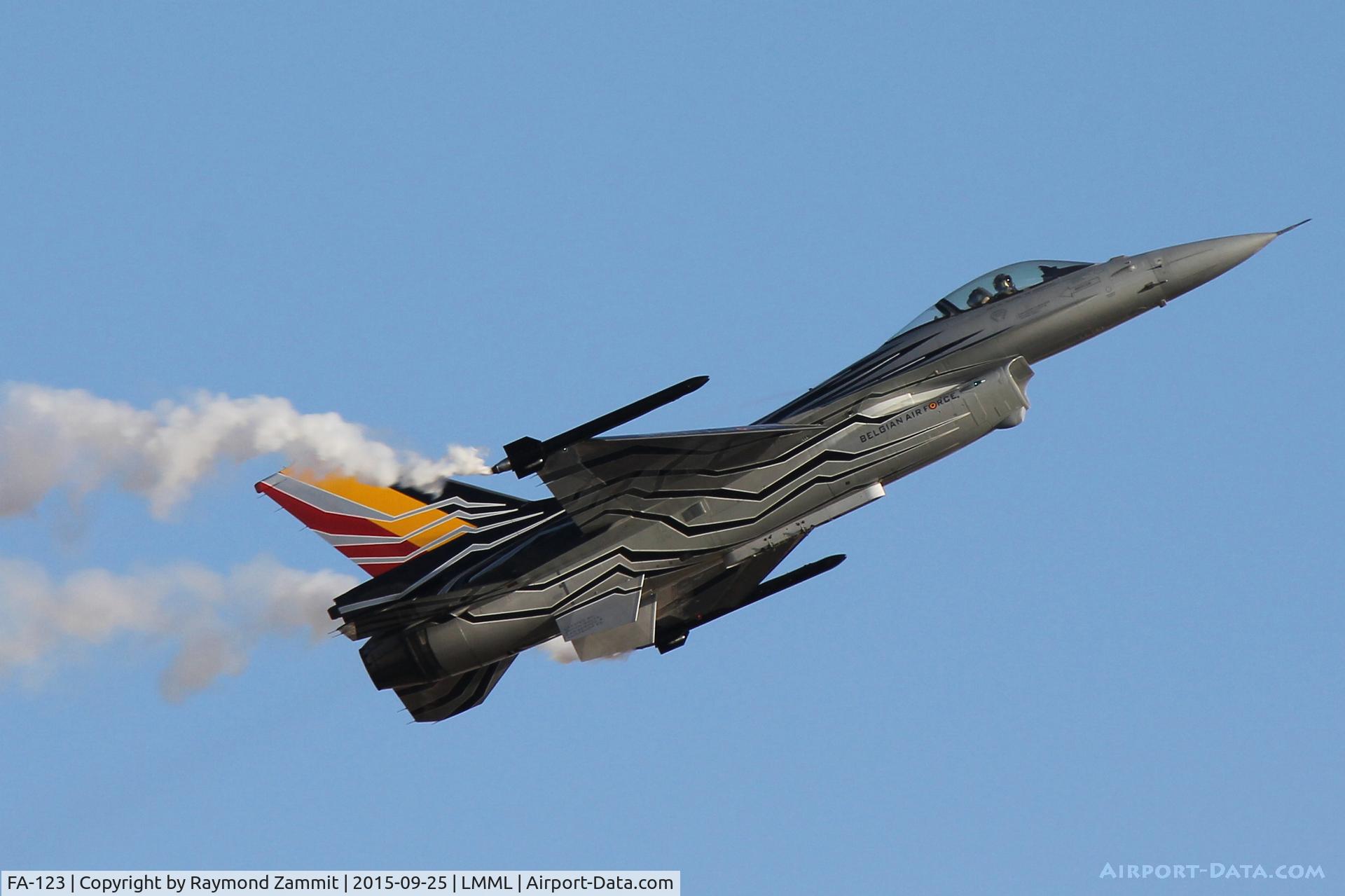 FA-123, SABCA F-16AM Fighting Falcon C/N 6H-123, F-16AM Fighting Falcon FA-123 Belgian Air Force