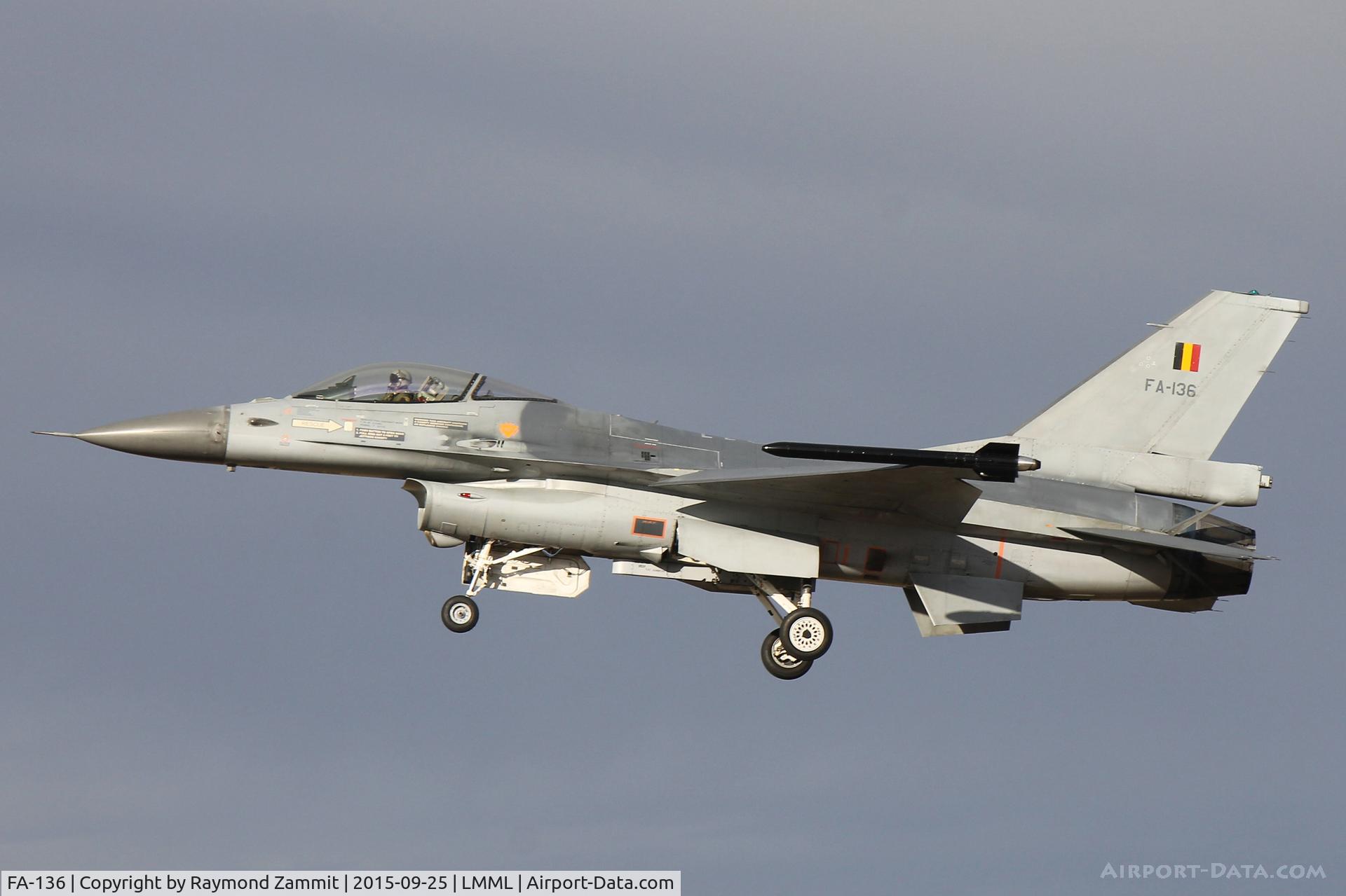FA-136, SABCA F-16AM Fighting Falcon C/N 6H-136, F-16AM Fighting Falcon FA-136 Belgian Air Force