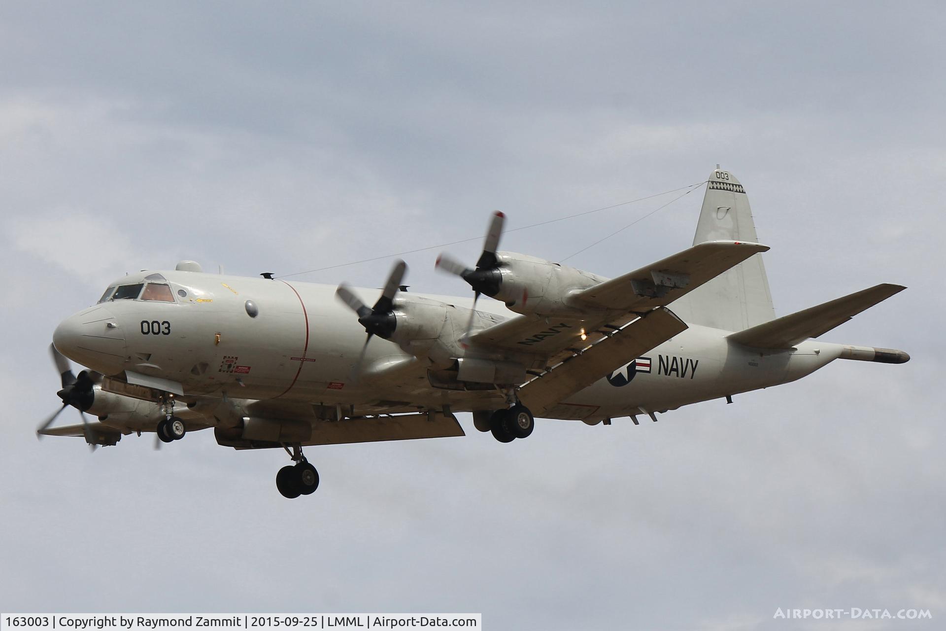 163003, 1987 Lockheed P-3C-230-LO (AIP+) Orion C/N 285G-5810, Lockheed P-3C Orion 163003 United States Navy