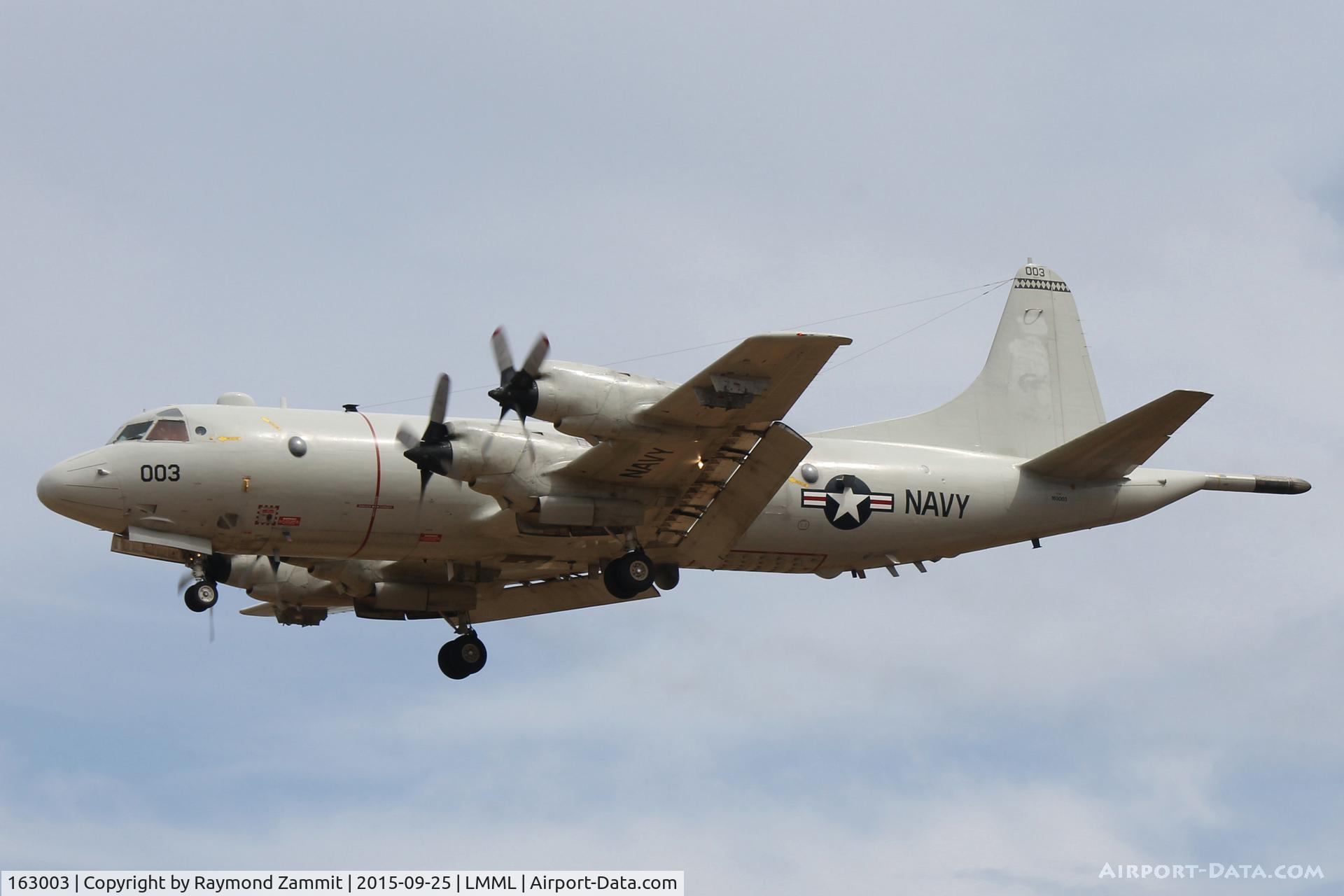 163003, 1987 Lockheed P-3C-230-LO (AIP+) Orion C/N 285G-5810, Lockheed P-3C Orion 163003 United States Navy