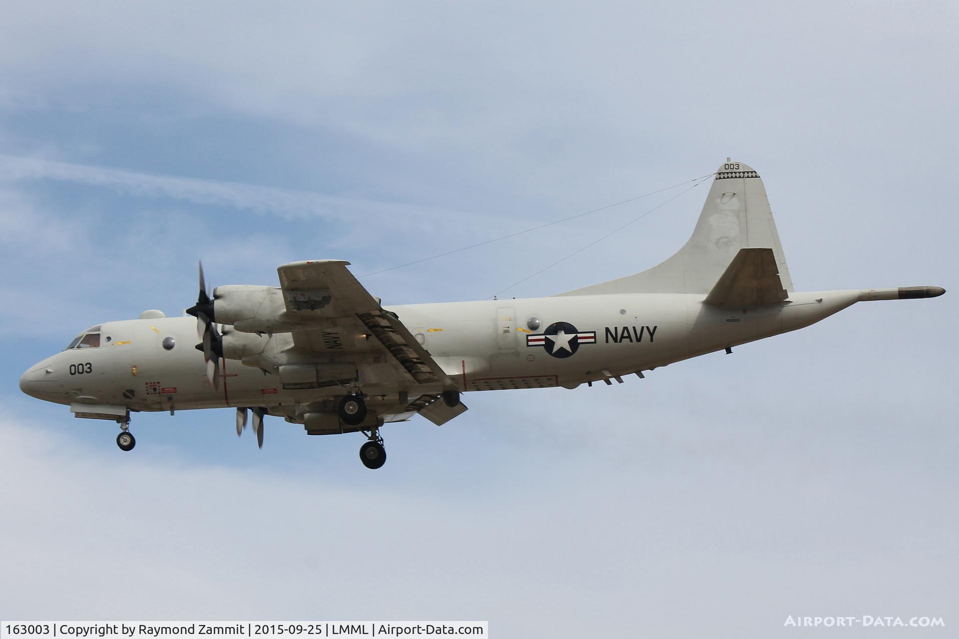 163003, 1987 Lockheed P-3C-230-LO (AIP+) Orion C/N 285G-5810, Lockheed P-3C Orion 163003 United States Navy