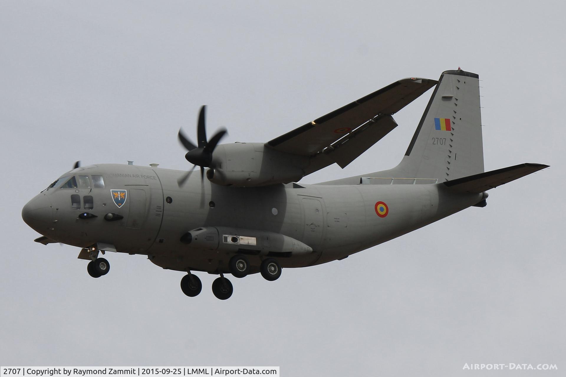 2707, Alenia C-27J Spartan C/N 4175, Alenia C-27J Spartan 2707 Romanian Air Force