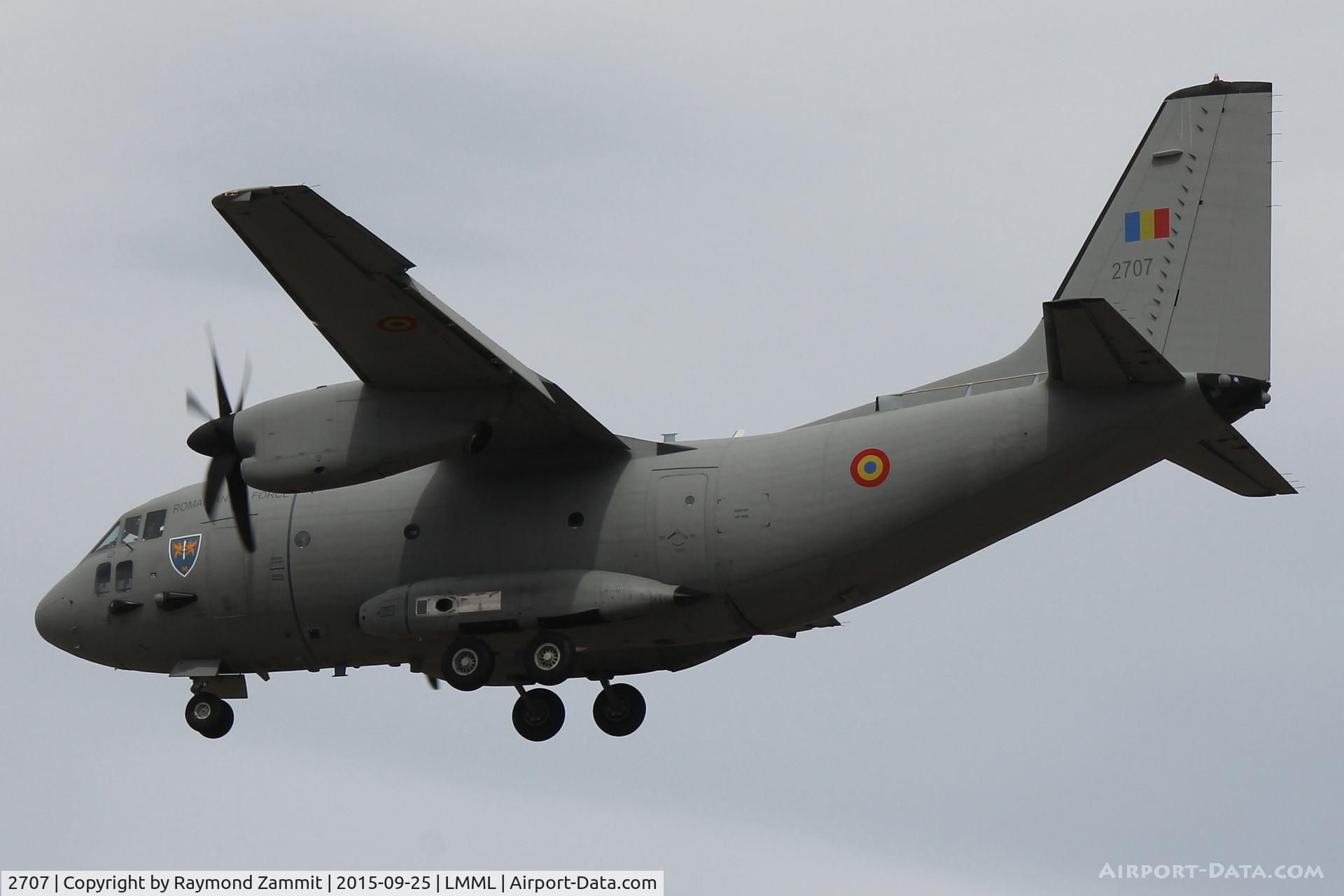 2707, Alenia C-27J Spartan C/N 4175, Alenia C-27J Spartan 2707 Romanian Air Force