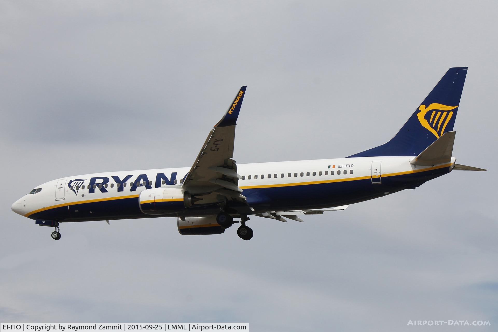 EI-FIO, 2015 Boeing 737-8AS C/N 61579, B737-800 EI-FIO Ryanair