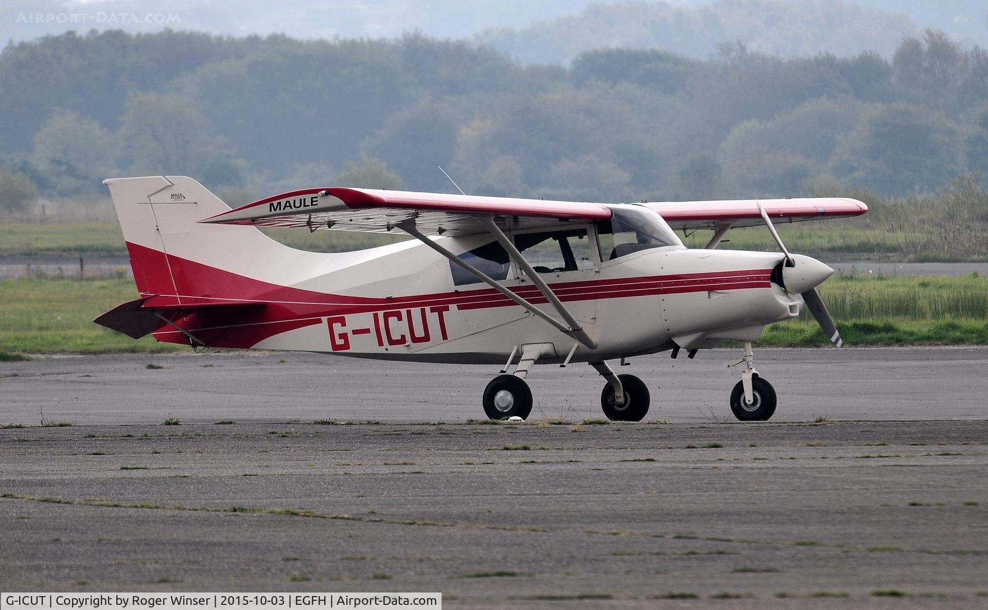 G-ICUT, 2001 Maule MX-7-180A Sportplane C/N 21080C, Visiting Sportplane.