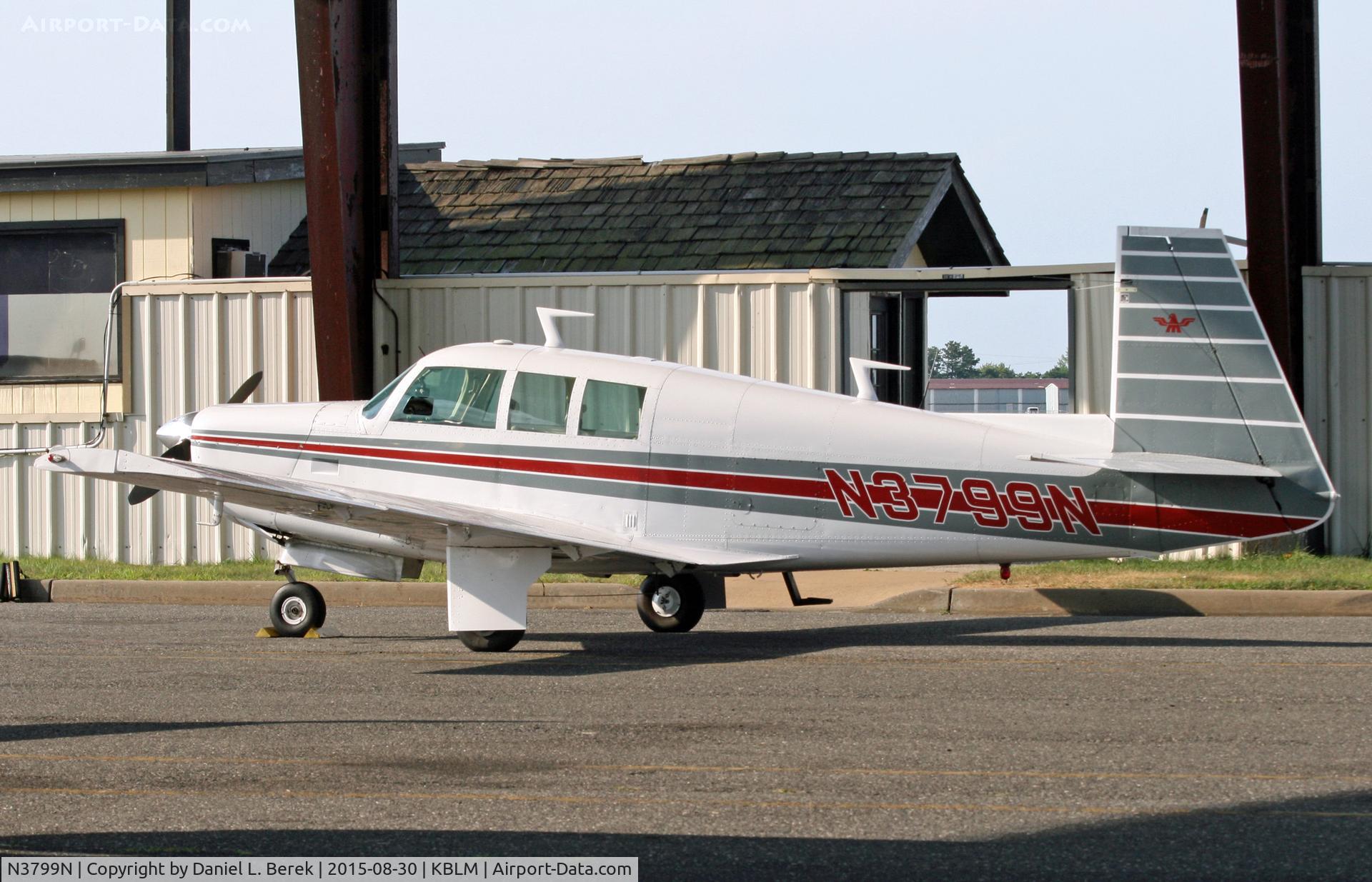 N3799N, 1967 Mooney M20F Executive C/N 680122, I caught this aircraft just two years shy of her 50th birthday - still looks like she just rolled off the production line.