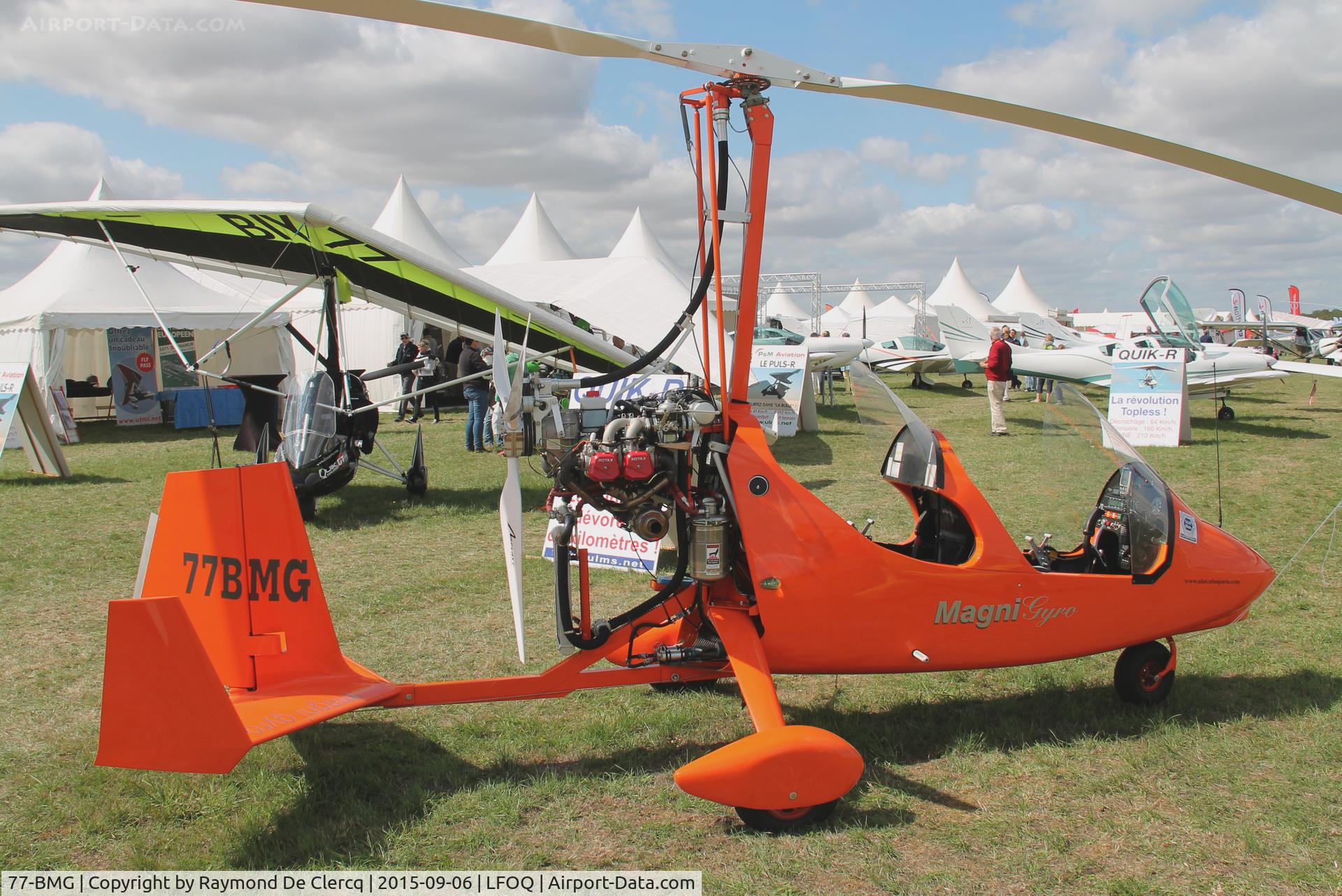 77-BMG, Magni Gyro M-16 Tandem Trainer C/N Not found 77-BMG, ULM salon Blois.