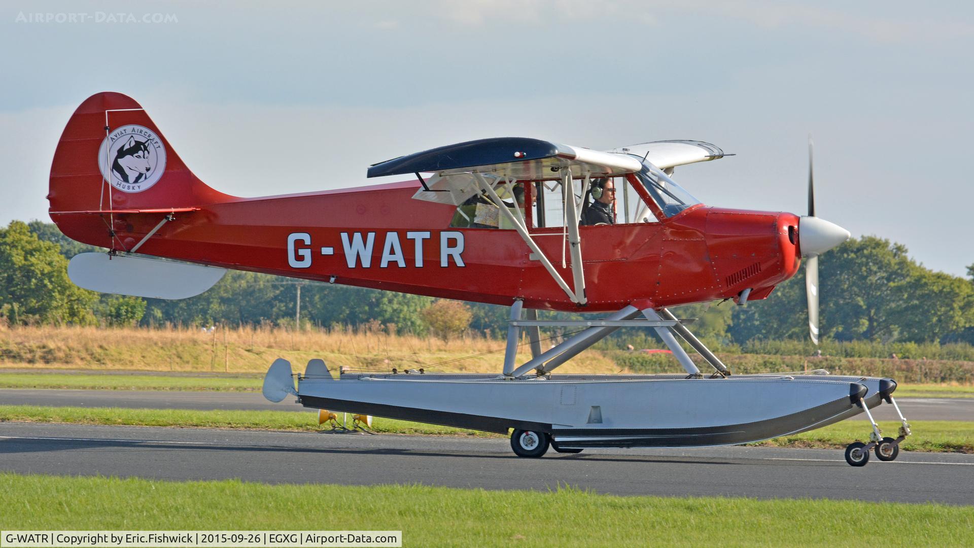 G-WATR, 1988 Christen A-1 Husky C/N 1040, 2. G-WATR at The Yorkshire Air Show, Church Fenton, Sept. 2015.
