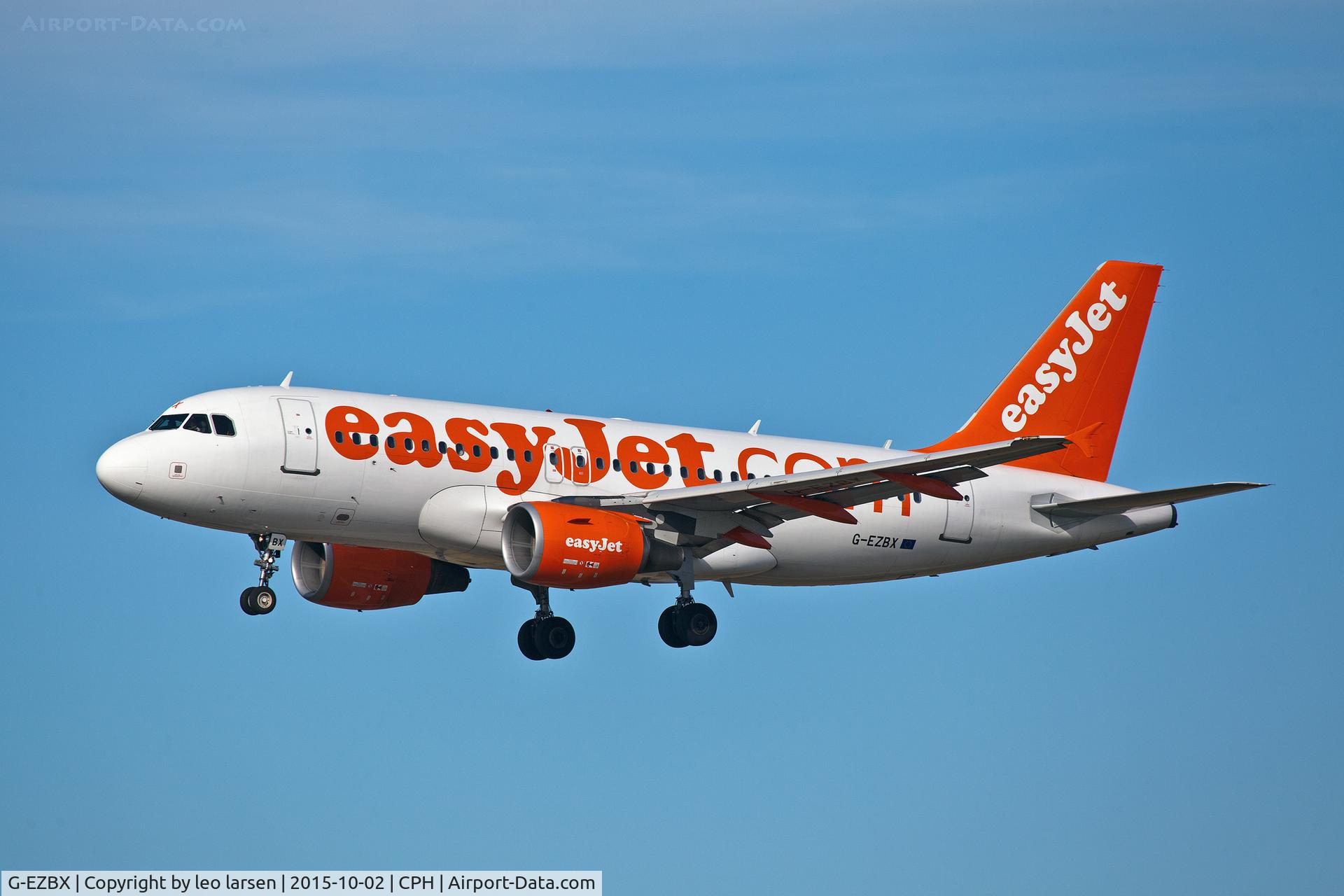 G-EZBX, 2007 Airbus A319-111 C/N 3137, Copenhagen 2.10.15