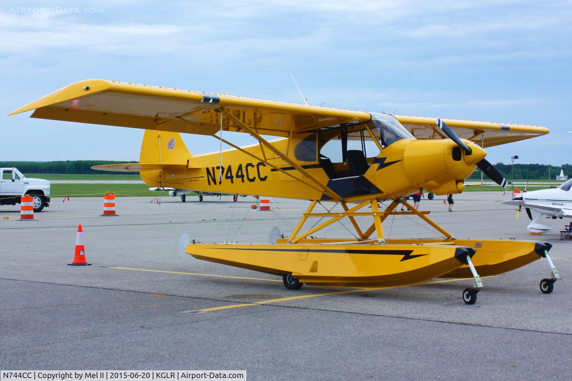 N744CC, 2001 Piper/cub Crafters PA-18-150 C/N 9928CC, Parked