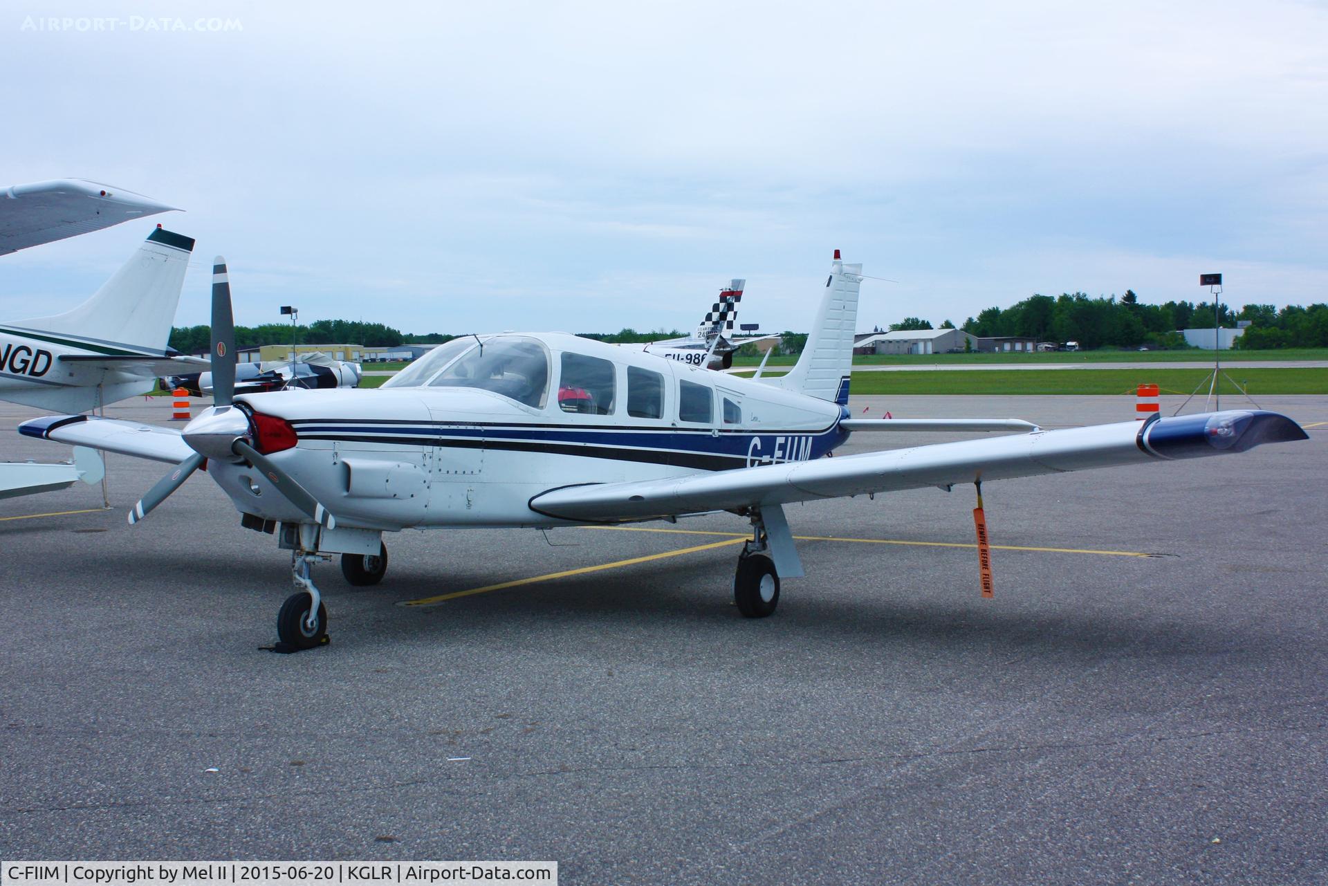 C-FIIM, 1976 Piper PA-32R-300 Cherokee Lance C/N 32R-7680480, Parked