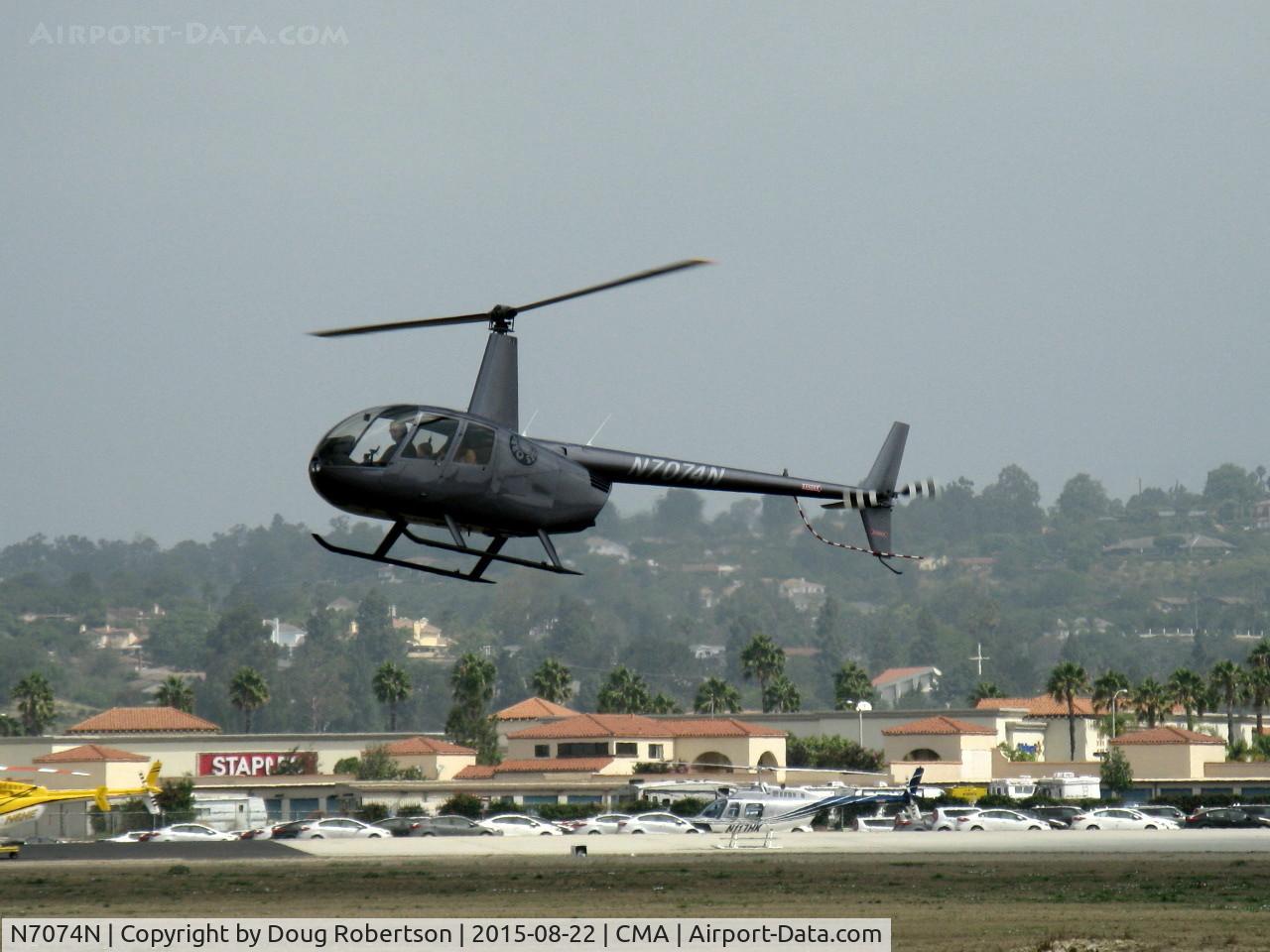 N7074N, 2013 Robinson R44 Raven C/N 2336, 2013 Robinson R44 RAVEN, Lycoming O-540-F1B5 260 Hp derated to 225 Hp for 5 minutes, 205 Hp continuous. Note: Mfg. date is 2013, departure climb,