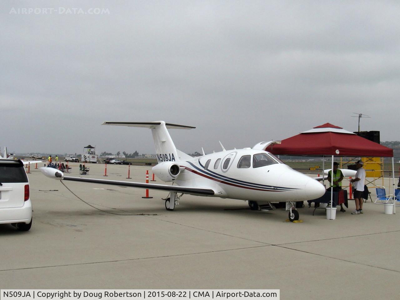 N509JA, 2007 Eclipse Aviation Corp EA500 C/N 000084, 2007 ECLIPSE EA500 VLJ, two P&W(C)610F-A Turbofans 900 lb st each with FADEC