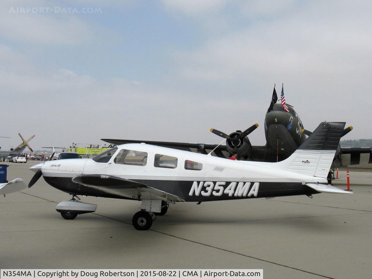 N354MA, 2003 Piper PA-28-181 Archer II C/N 2843545, 2003 Piper PA-28-181 ARCHER II, Lycoming O-360-A4M 180 Hp
