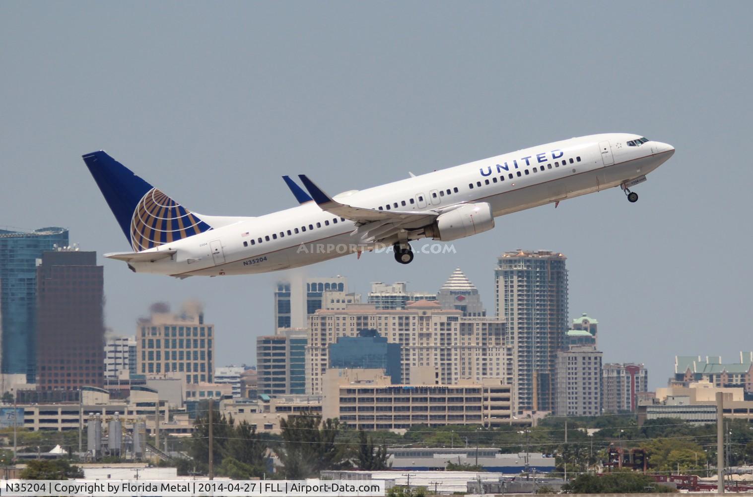 N35204, 2000 Boeing 737-824 C/N 30576, United