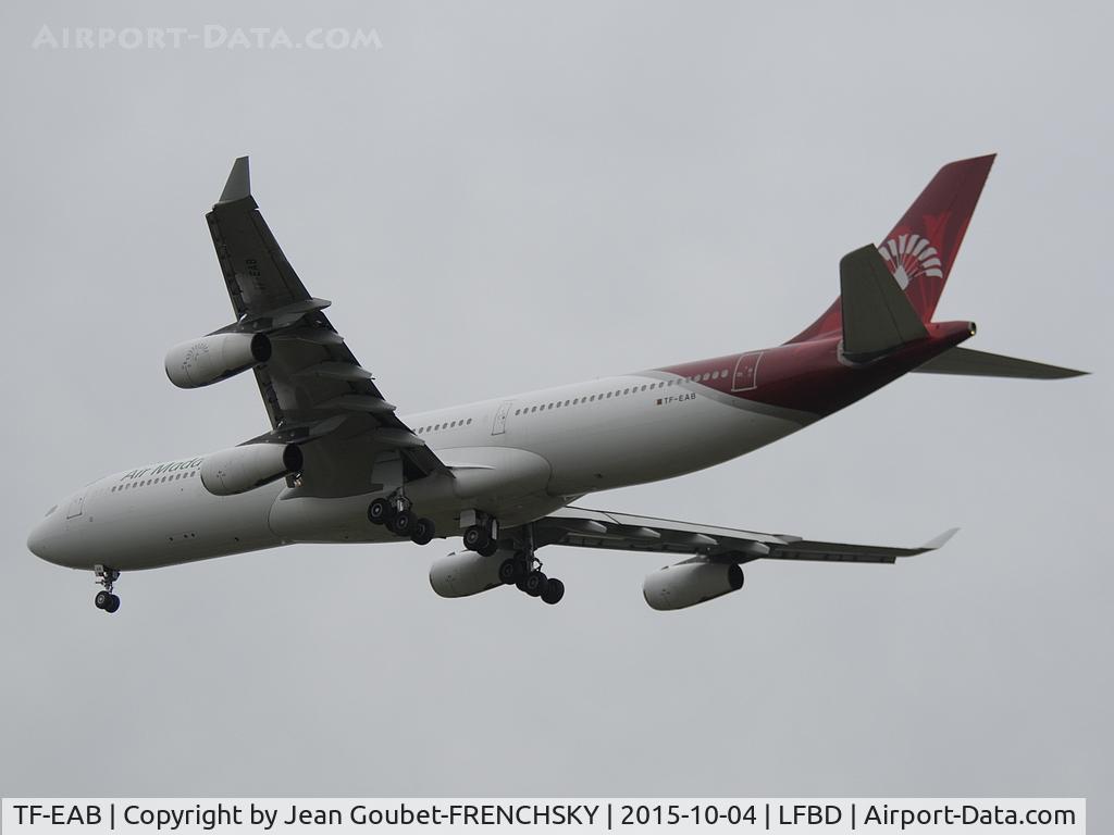 TF-EAB, 1998 Airbus A340-313X C/N 210, Air Madagascar to Sabena Technics