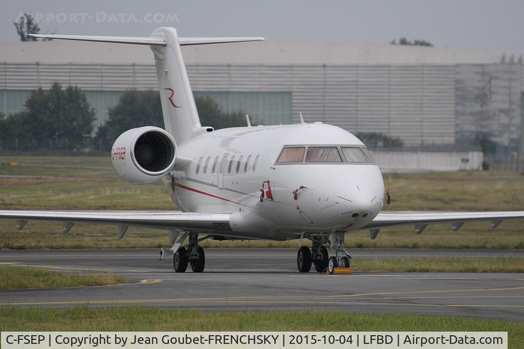 C-FSEP, 2010 Bombardier Challenger 605 (CL-600-2B16) C/N 5861, Bombardier Aerospace