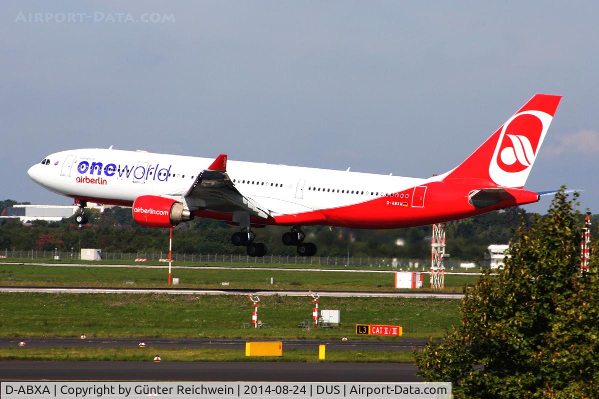 D-ABXA, 1999 Airbus A330-223 C/N 288, Arriving on rwy 23L