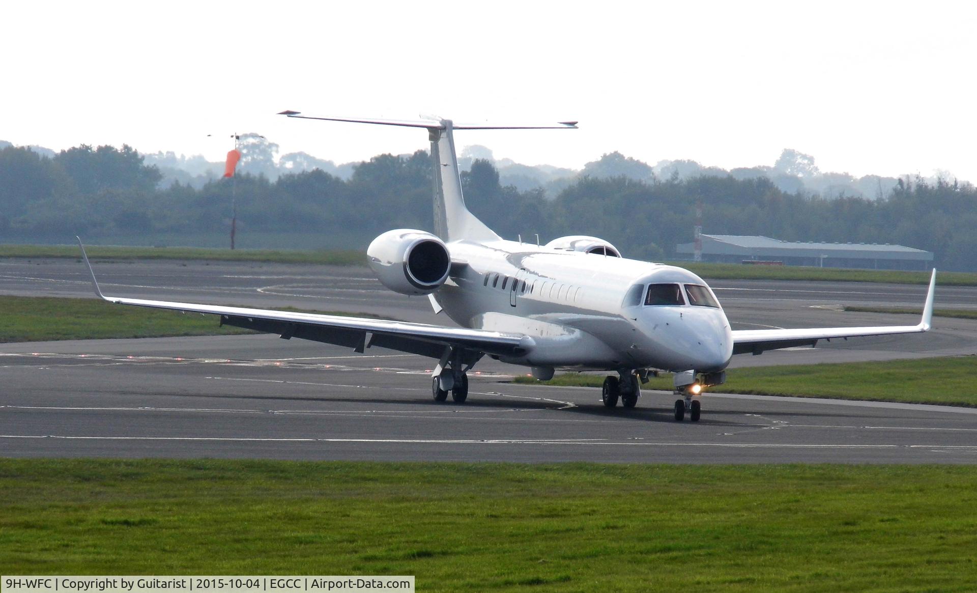 9H-WFC, 2007 Embraer EMB-135BJ Legacy 600 C/N 14500988, At Manchester