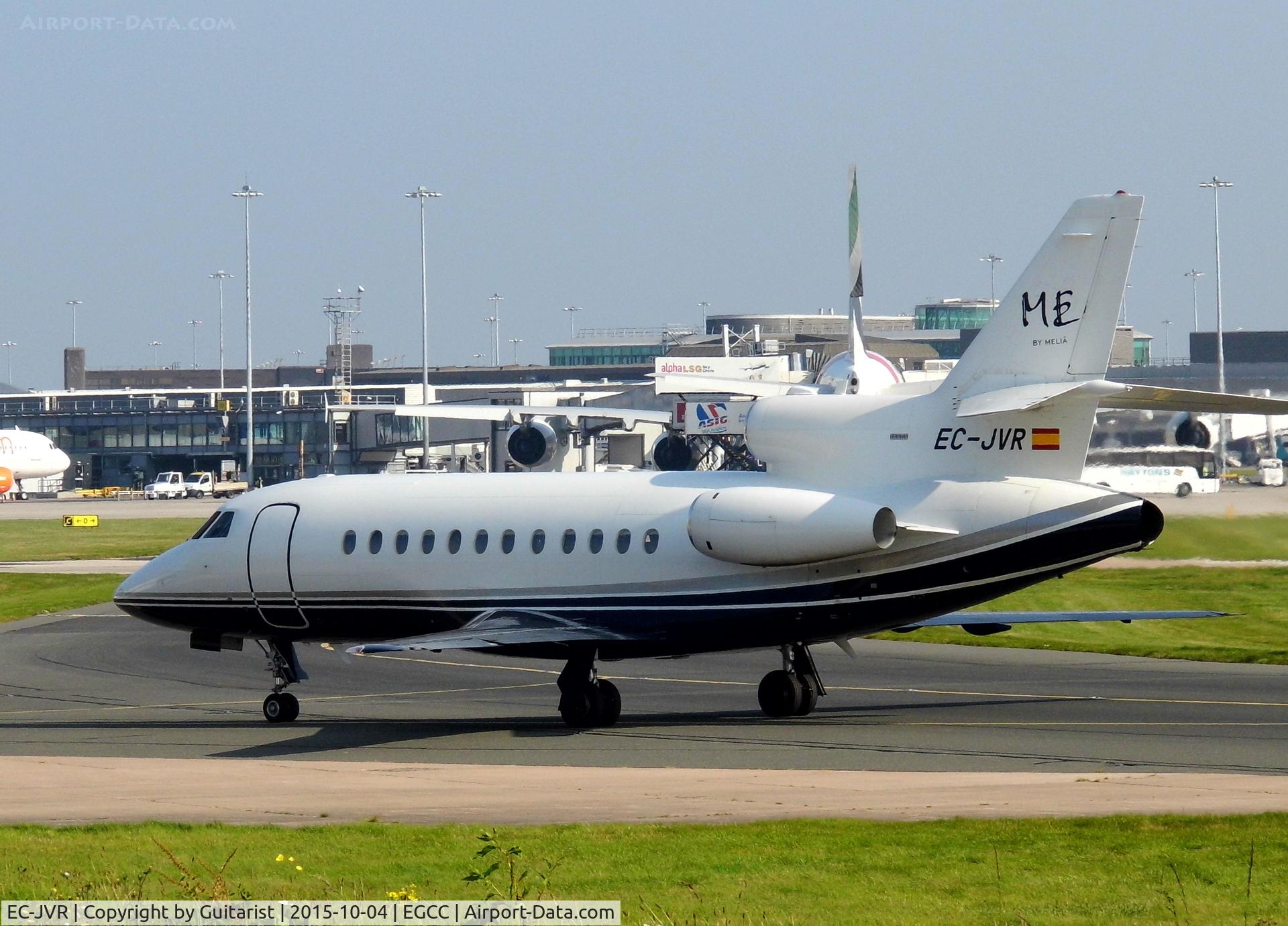 EC-JVR, 1992 Dassault Falcon 900B C/N 106, At Manchester