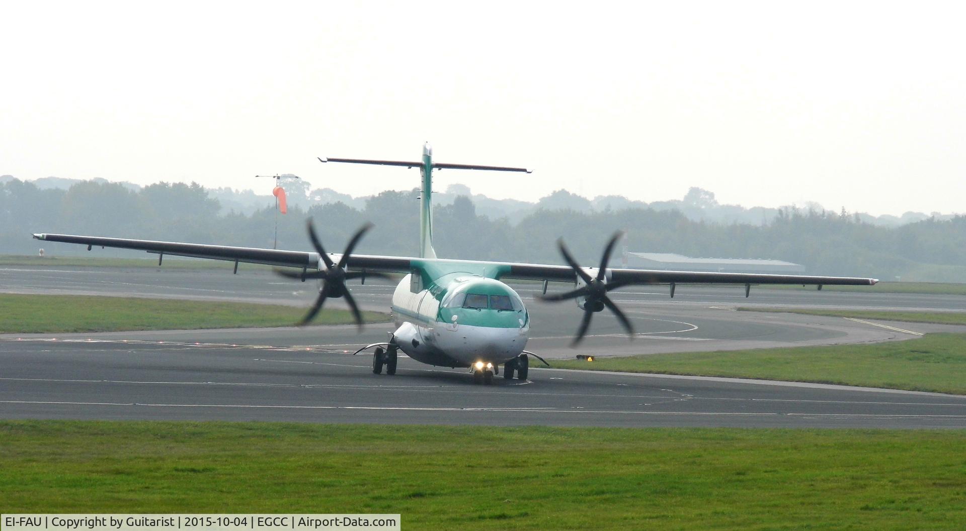 EI-FAU, 2013 ATR 72-600 (72-212A) C/N 1098, At Manchester