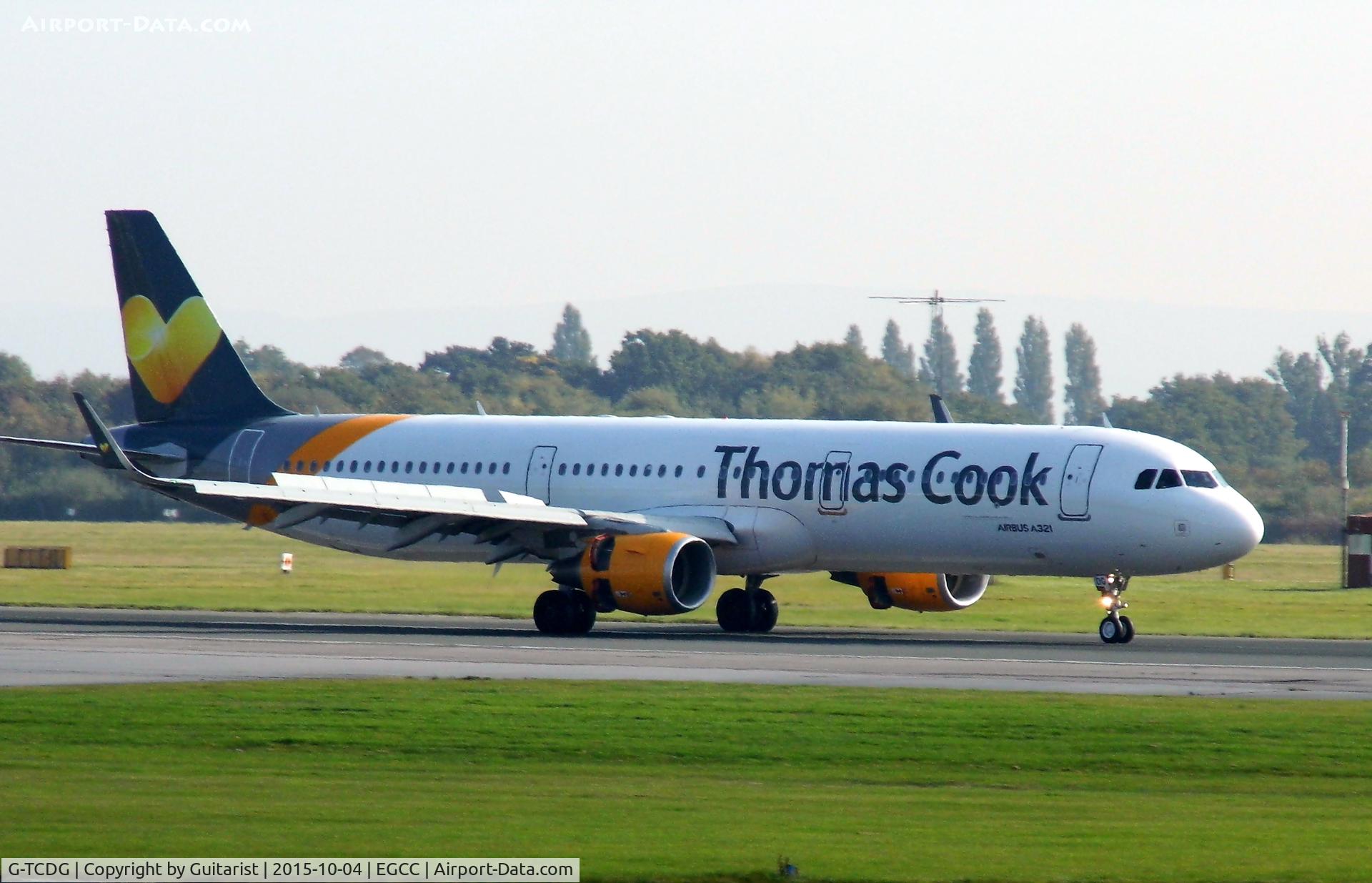 G-TCDG, 2014 Airbus A321-211 C/N 6122, At Manchester