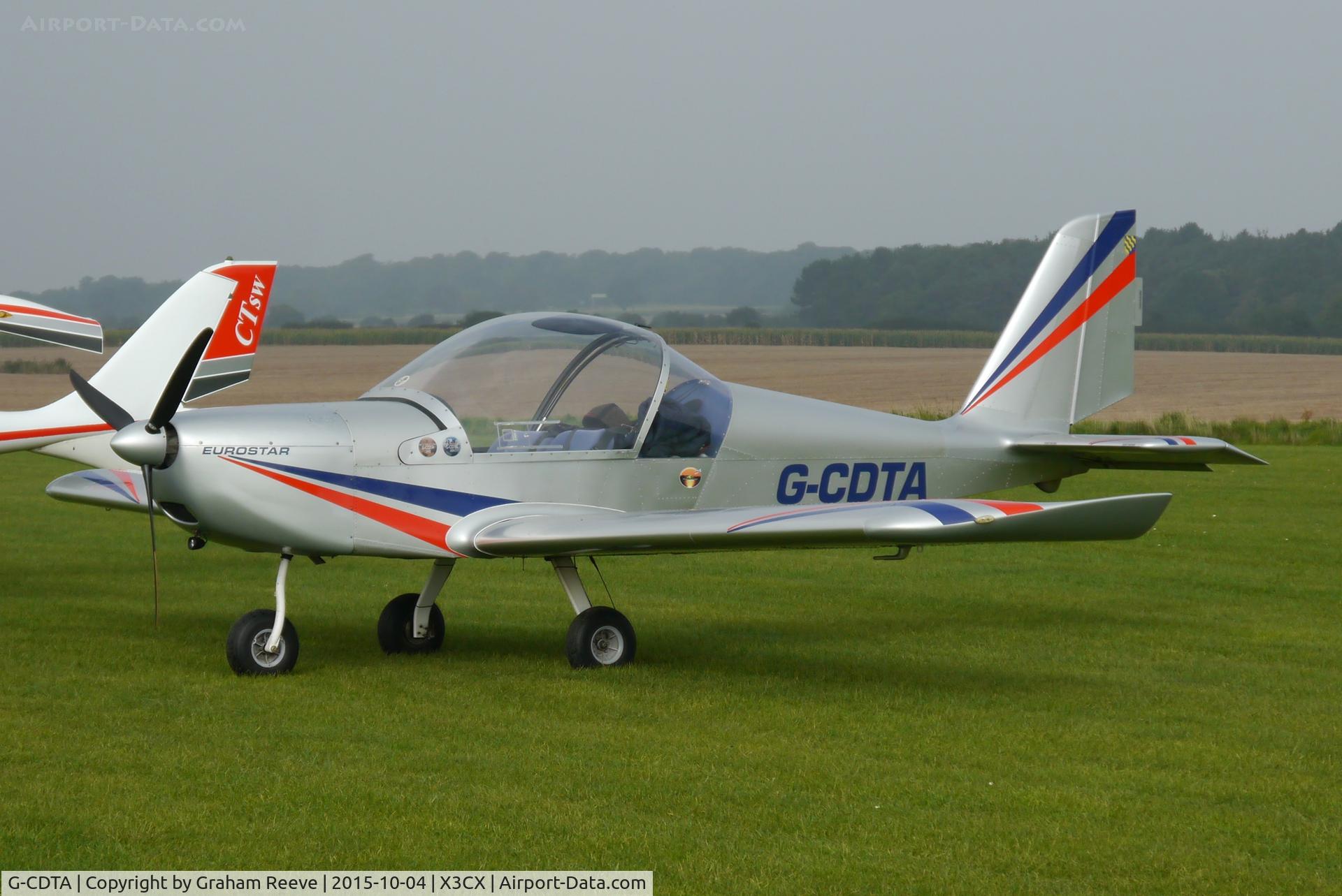 G-CDTA, 2005 Cosmik EV-97 TeamEurostar UK C/N 2509, Parked at Northrepps.