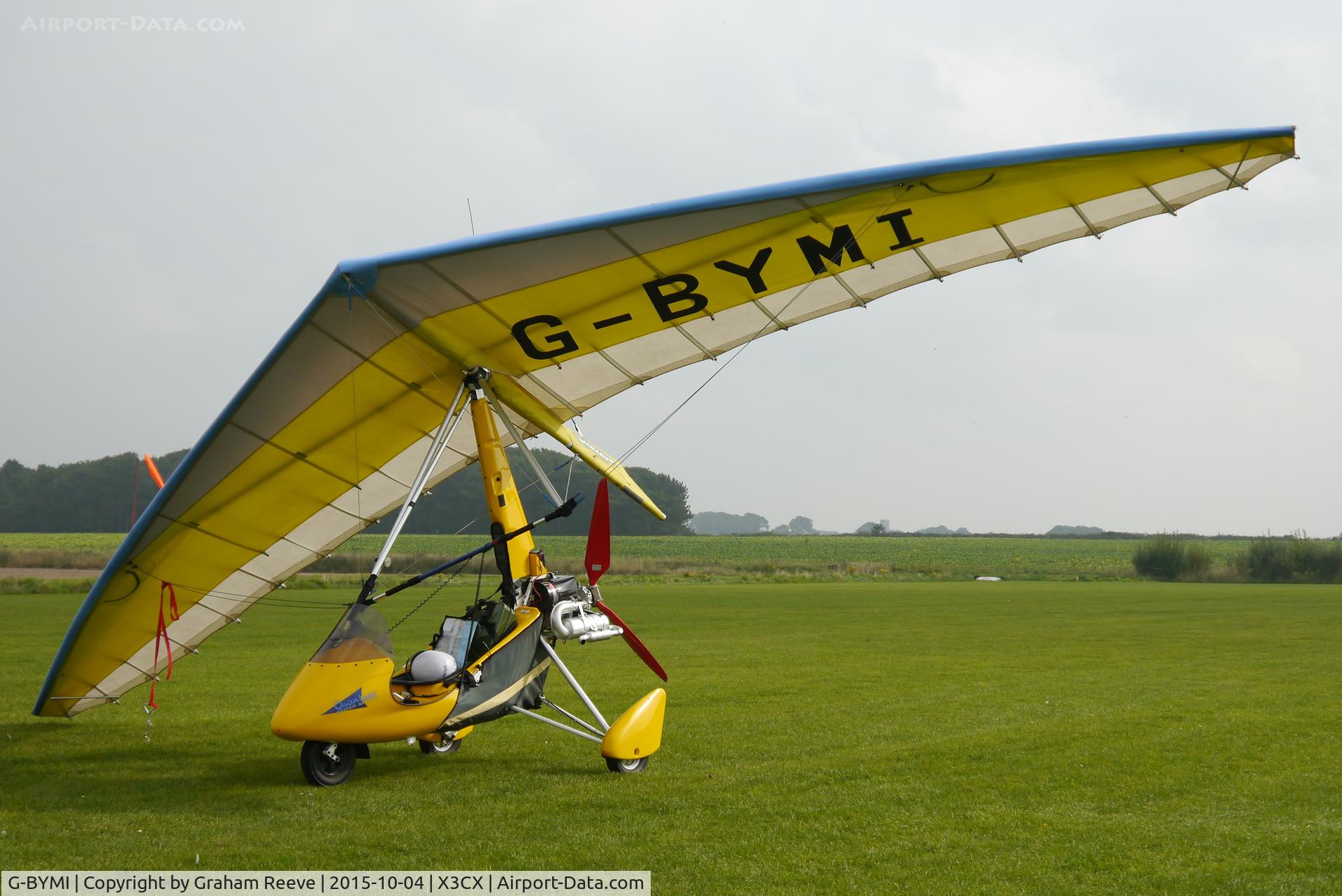G-BYMI, 1999 Pegasus Quantum 15 C/N 7533, Parked at Northrepps.