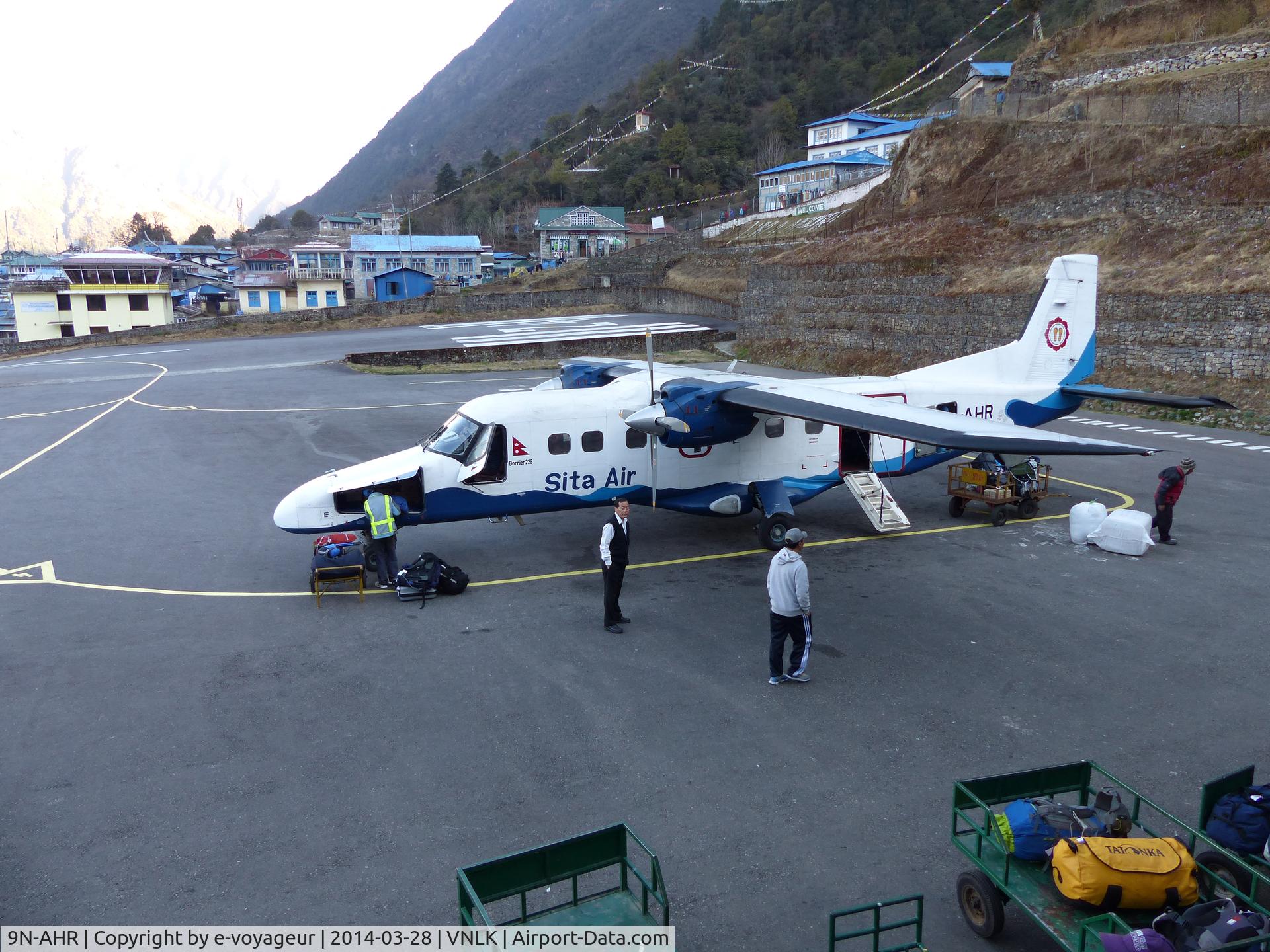 9N-AHR, 1988 Dornier 228-202 C/N 8154, Sita Air 9N-AHR @ Tensing-Hillary Airport Lukla