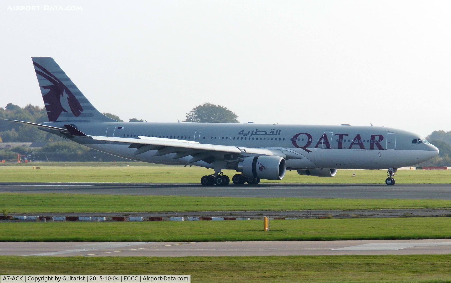 A7-ACK, 2006 Airbus A330-202 C/N 792, At Manchester