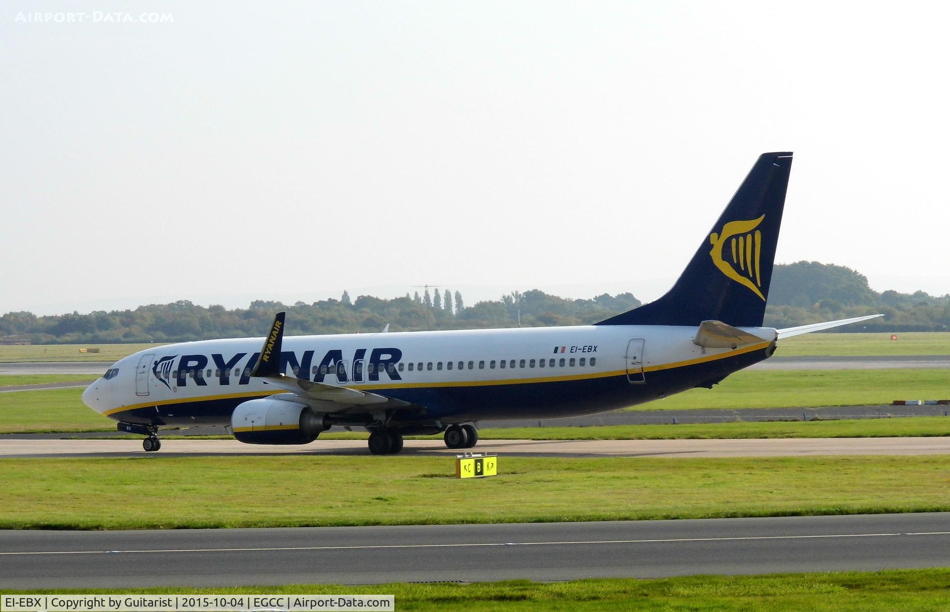 EI-EBX, 2009 Boeing 737-8AS C/N 35007, At Manchester