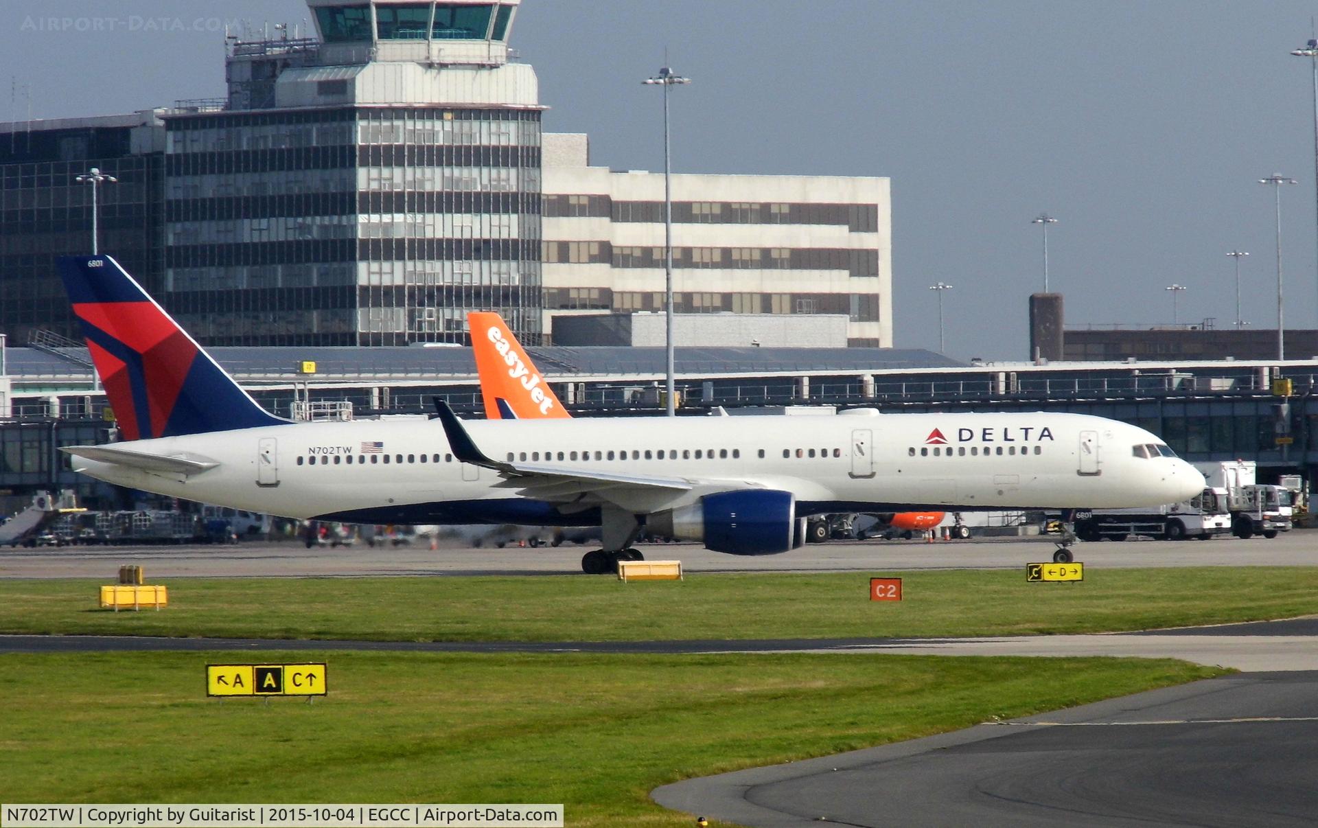 N702TW, 1996 Boeing 757-2Q8 C/N 28162, At Manchester