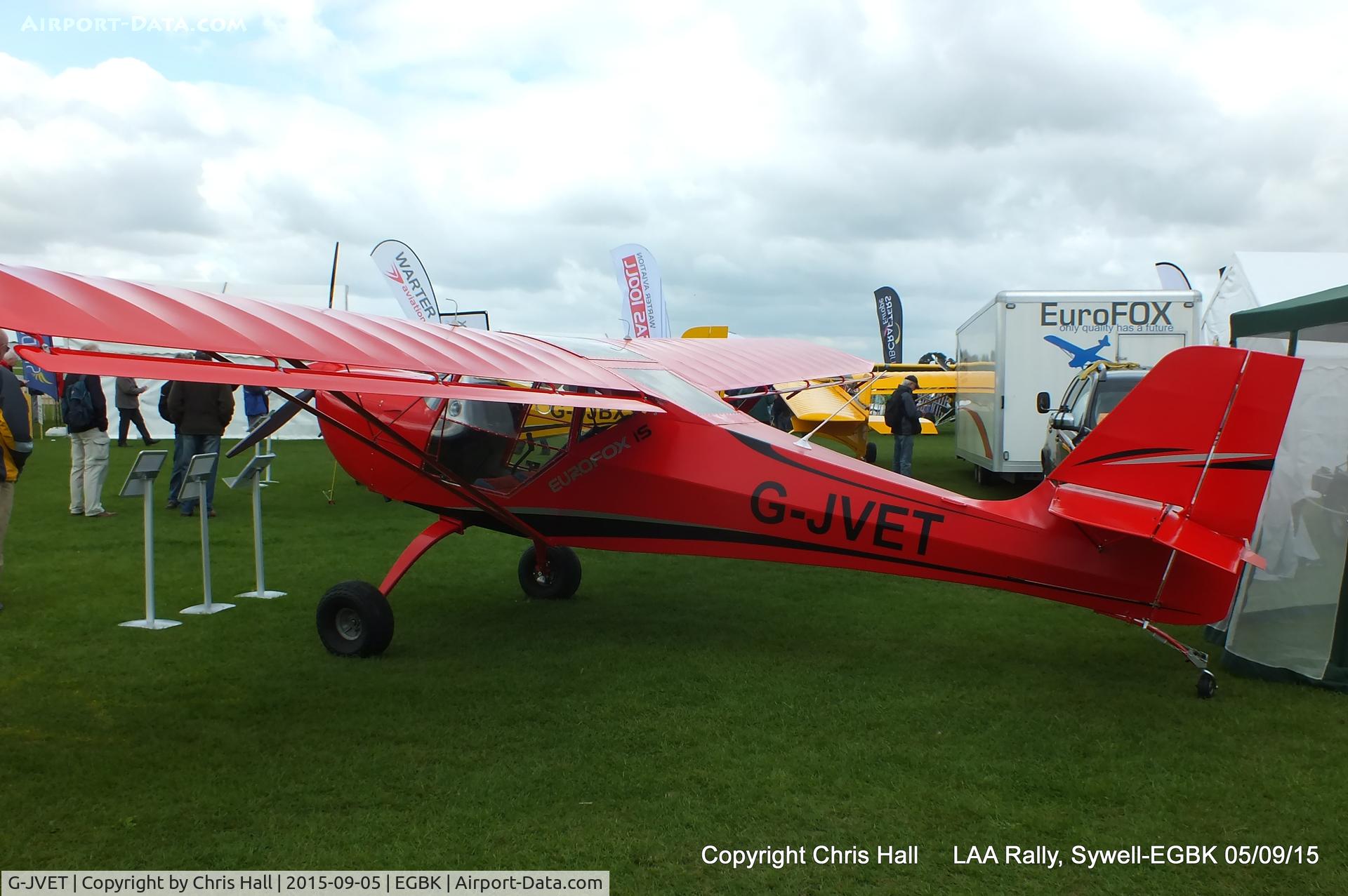 G-JVET, 2014 Eurofox 912(S) C/N LAA 376-15286, at the LAA Rally 2015, Sywell