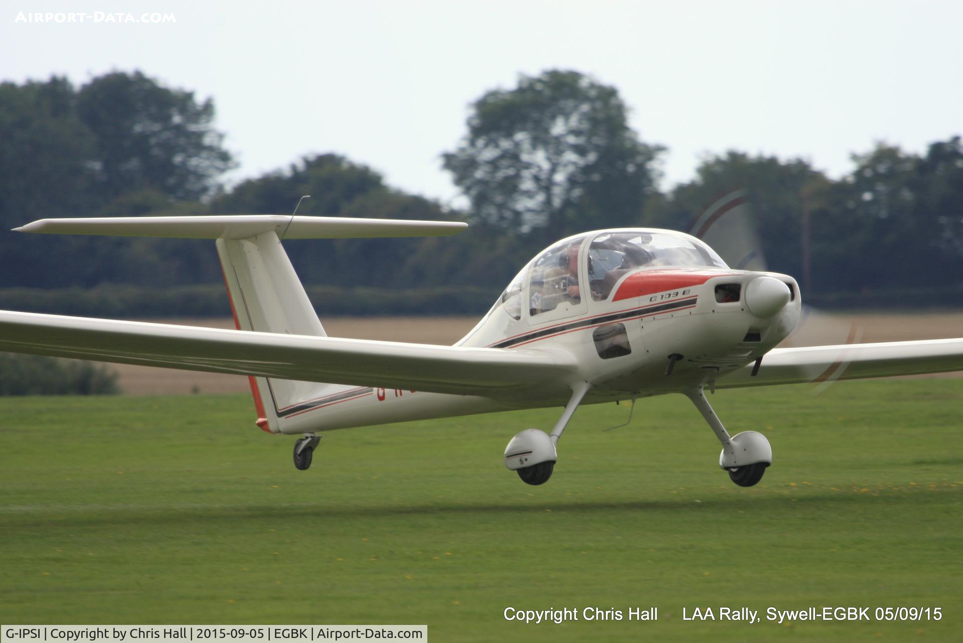 G-IPSI, 1986 Grob G-109B C/N 6425, at the LAA Rally 2015, Sywell