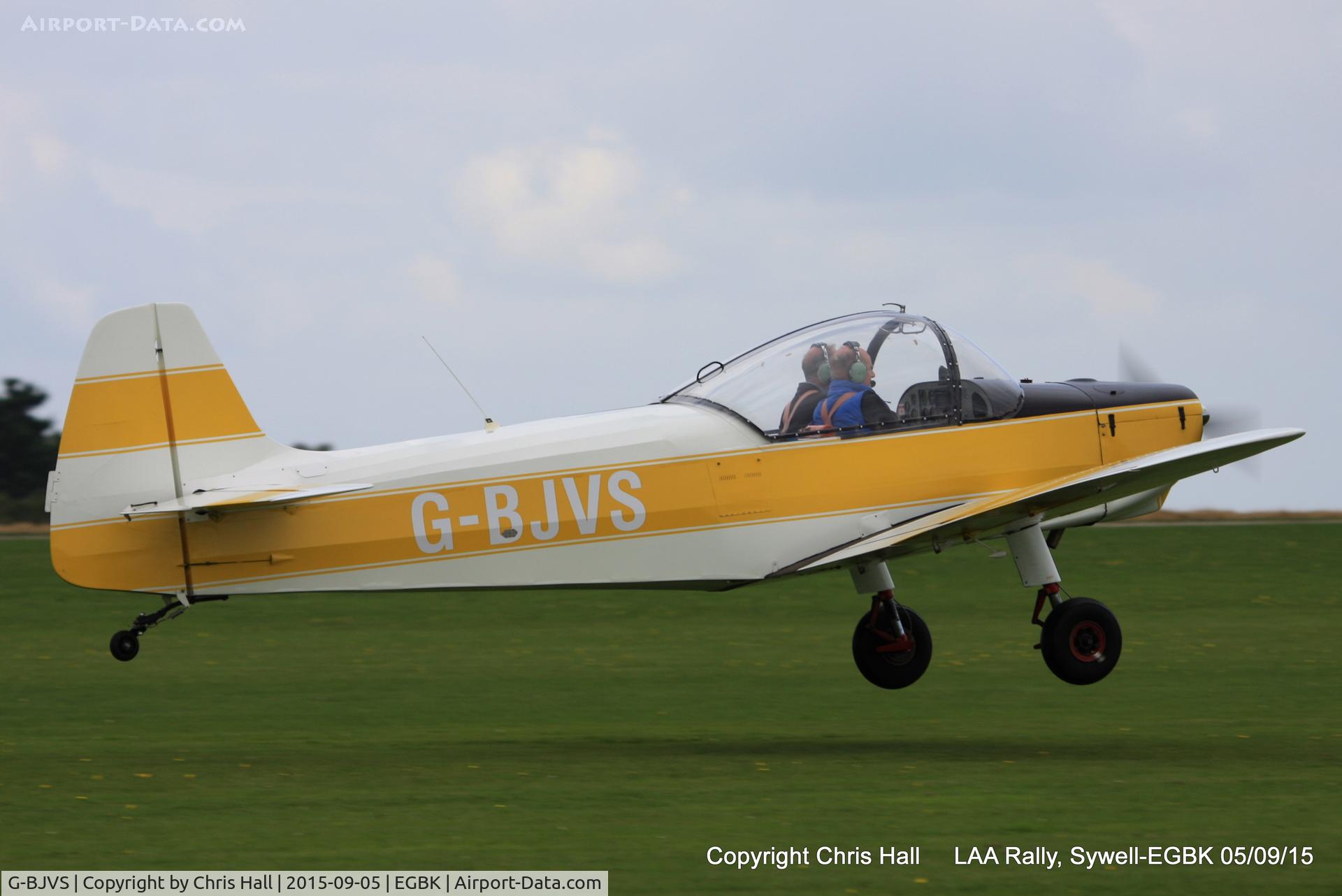 G-BJVS, 1962 Scintex CP-1310-C3 Super Emeraude C/N 903, at the LAA Rally 2015, Sywell