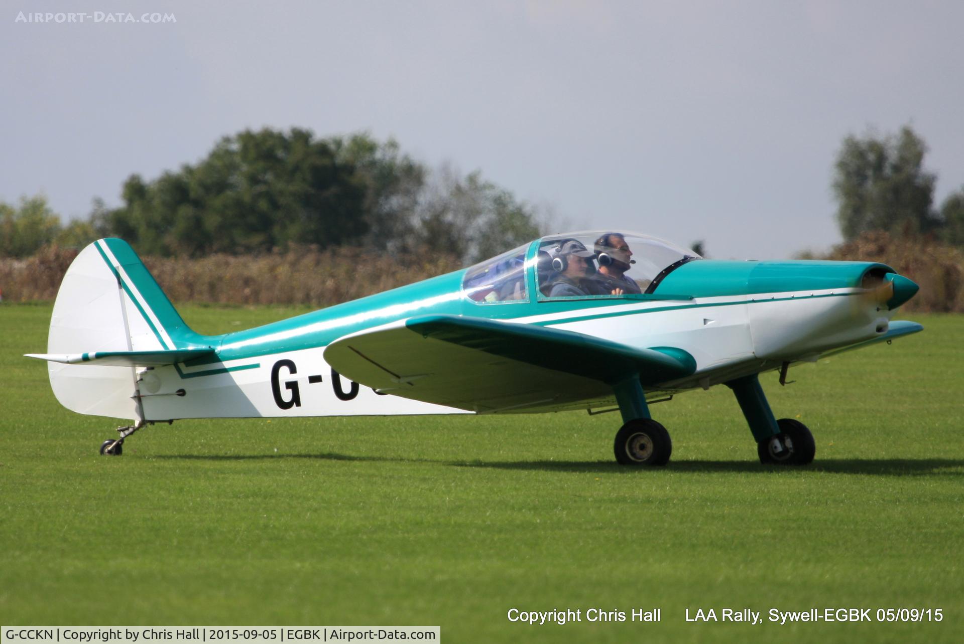 G-CCKN, 2006 Nicollier HN-700 Menestrel II C/N PFA 217-13943, at the LAA Rally 2015, Sywell